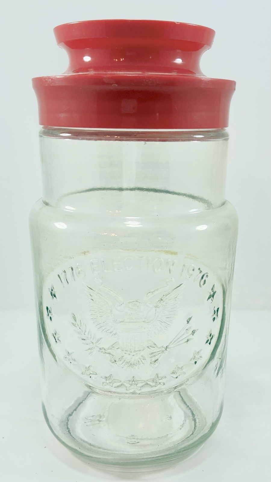 Vintage 1976 Anchor Hocking Maxwell House Bicentennial Liberty Bell Jar
