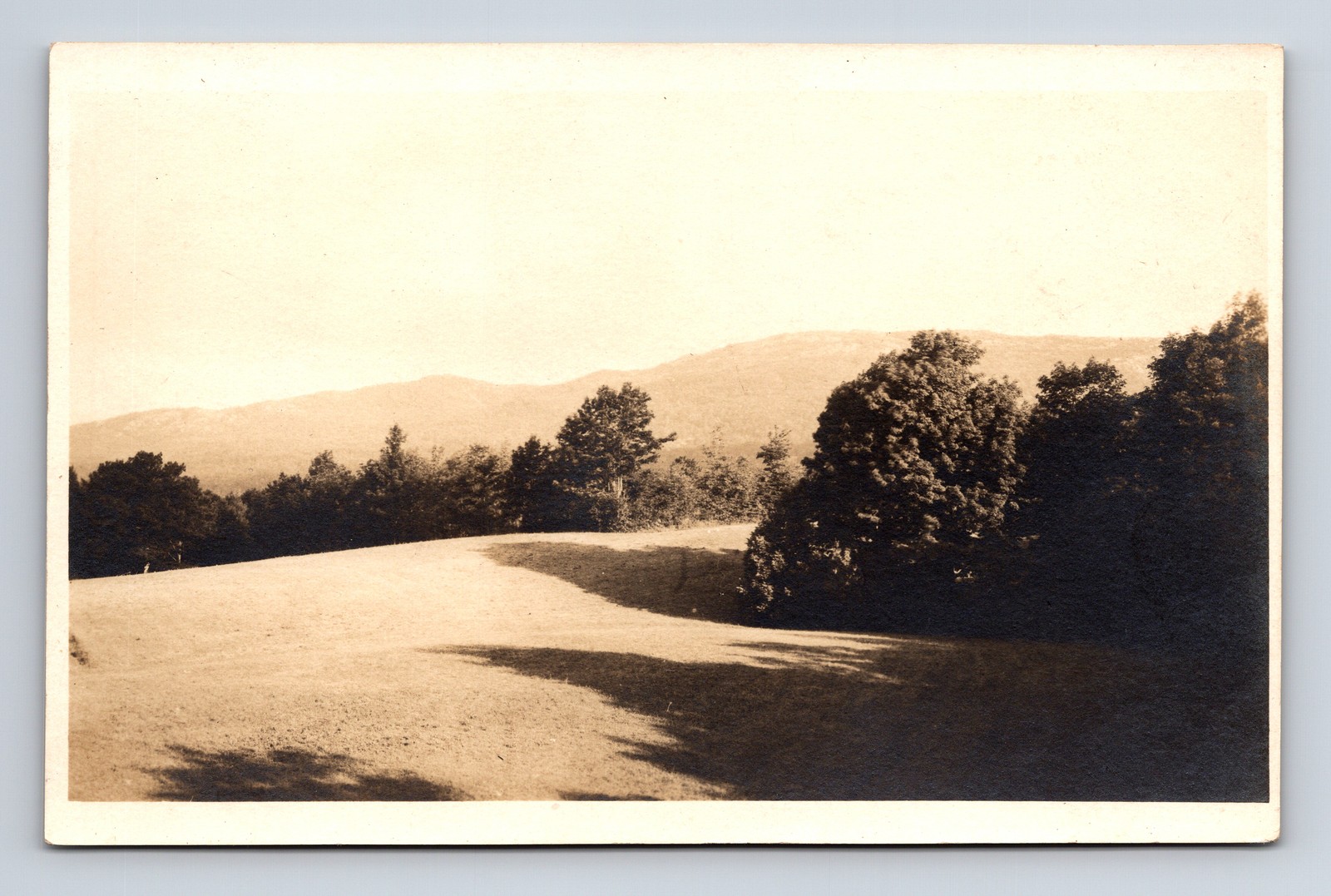 RPPC Unknown Scenic Mountain View Postcard