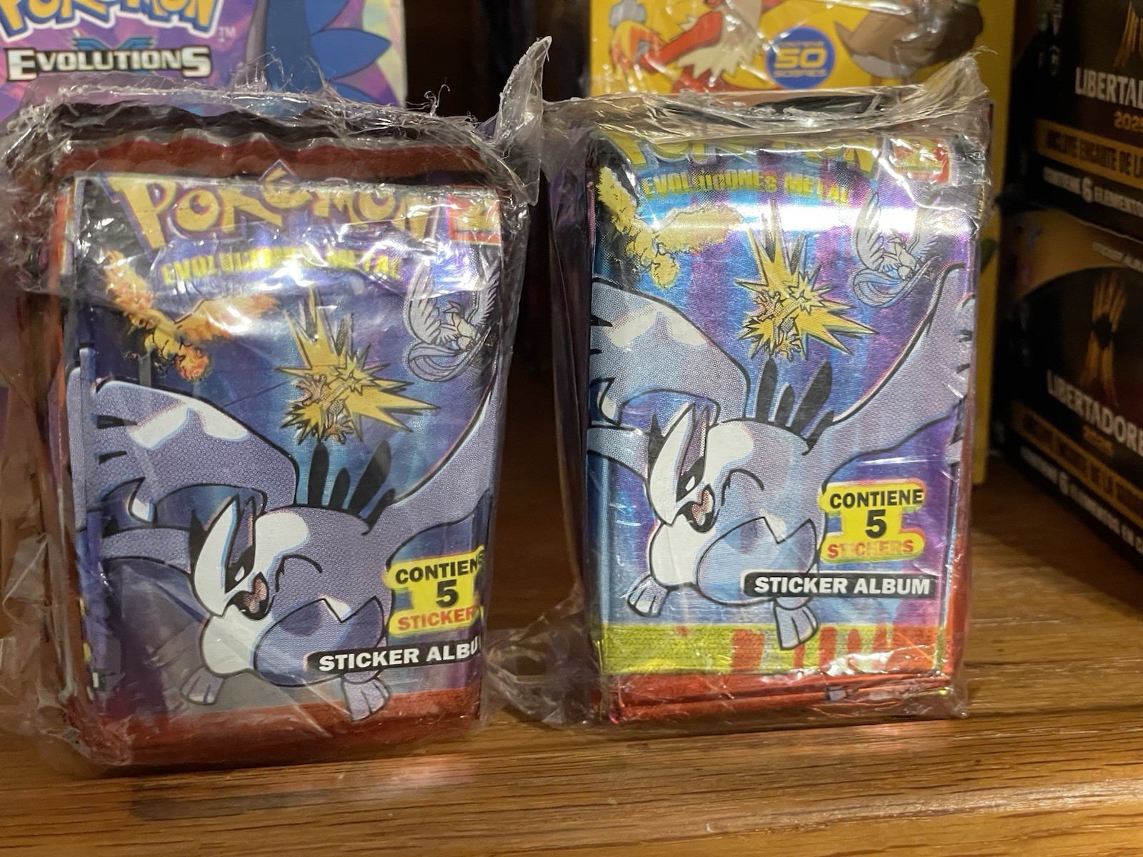 Pokemón 2 Evoluciones Metal Sticker Ediciones Prisma 50 Envelopes New Sealed Pokemón 2 Evoluciones Metal Sticker Ediciones Prisma 50 Envelopes New Sealed