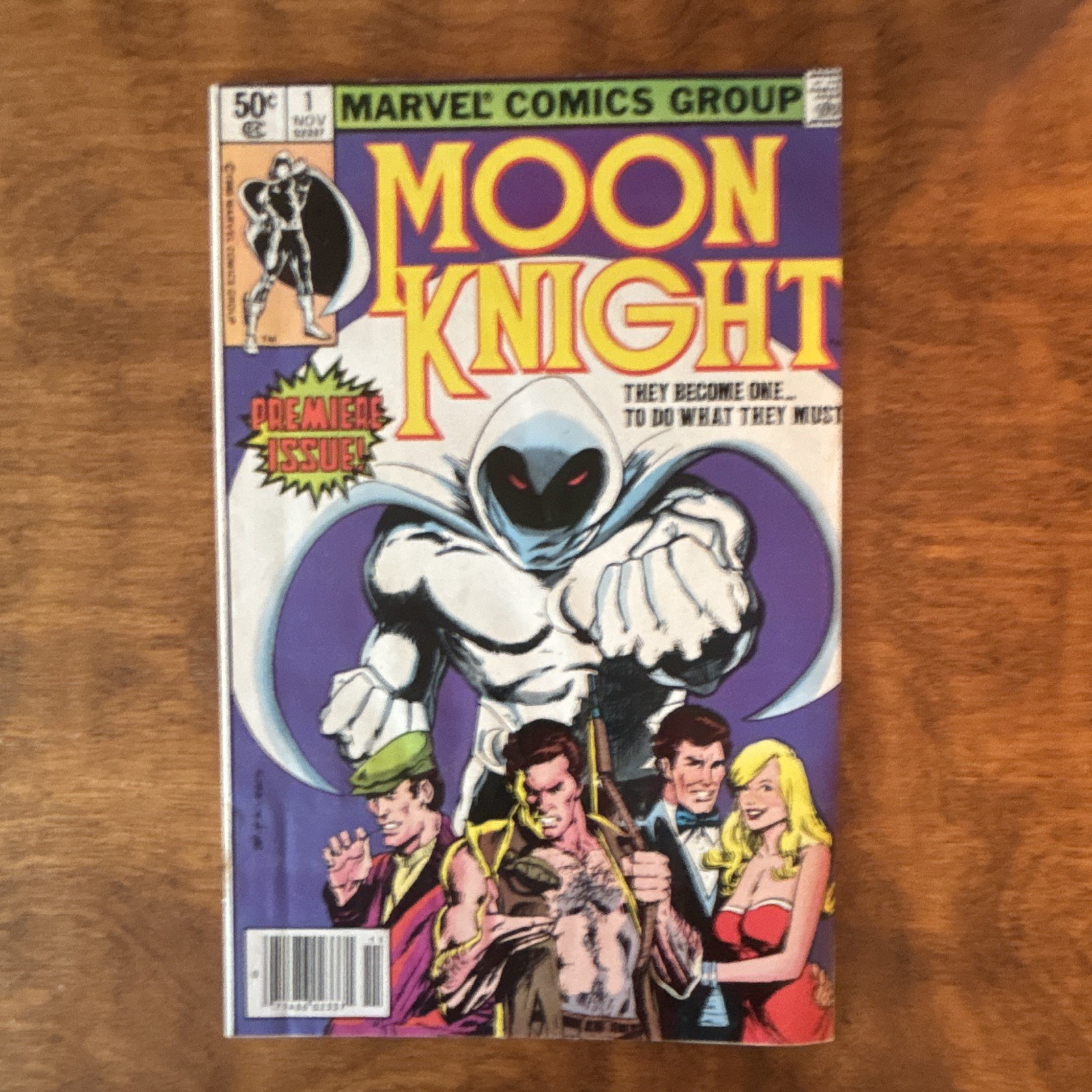 Moon Knight #1 (1980) Newsstand | Origin & 1st Bushman | 5.0 VG/F Moon Knight #1 (1980) Newsstand | Origin & 1st Bushman | 5.0 VG/F