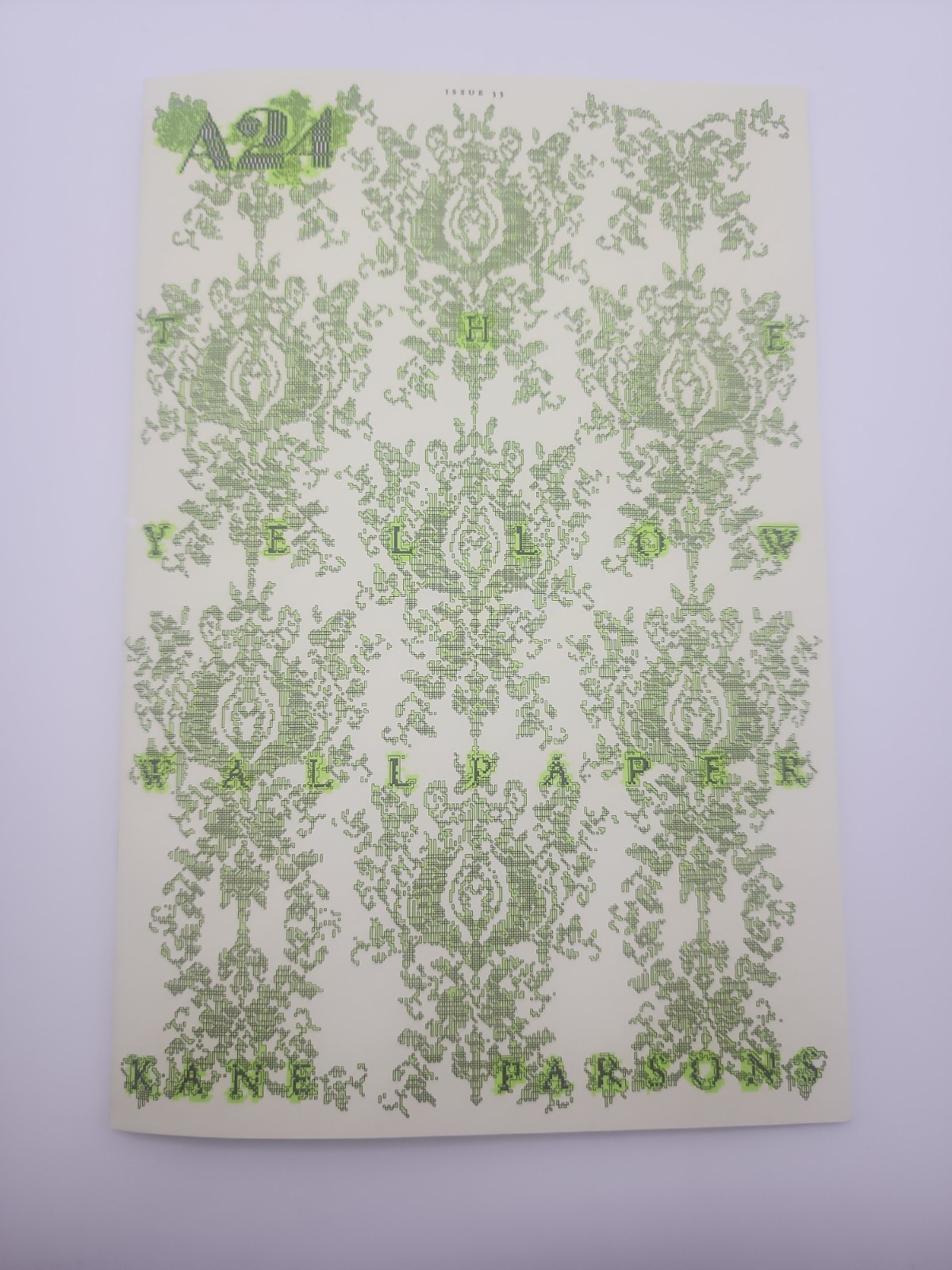 A24 Backrooms The Yellow Wallpaper Zine Issue #33 A24 Backrooms The Yellow Wallpaper Zine Issue #33