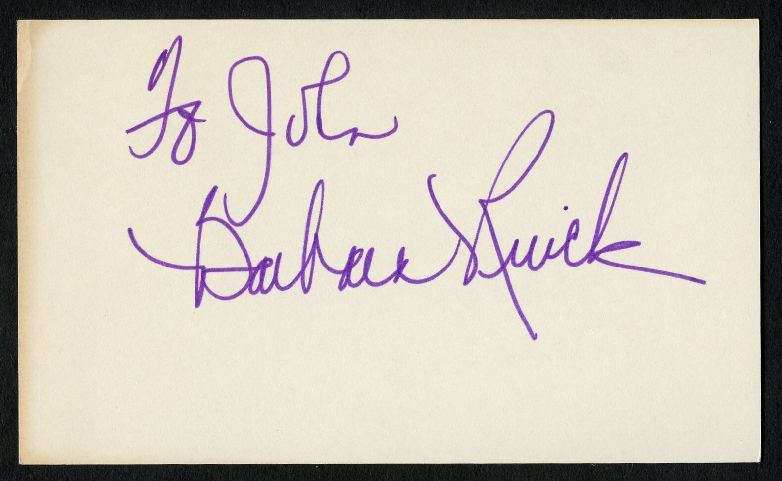 Barbara Ruick d1974 signed Vintage 3x5 Hollywood: The Affairs of Dobie Gillis Barbara Ruick d1974 signed Vintage 3x5 Hollywood: The Affairs of Dobie Gillis