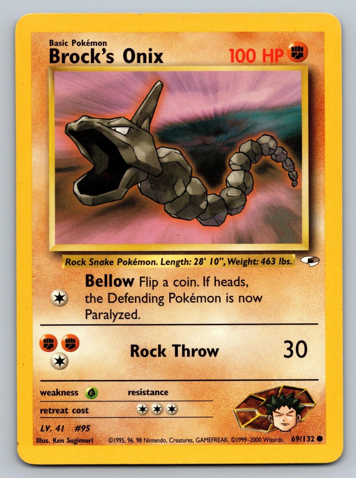 Gym Heroes #069/132 Brock's Onix (69)