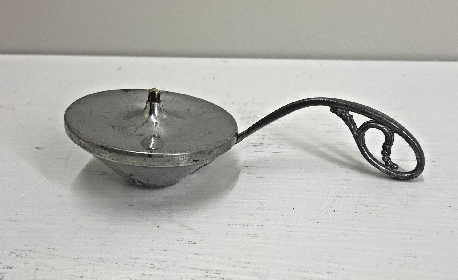 The Danish Silversmith MCM Metalwork Portable Fluid Lamp The Danish Silversmith MCM Metalwork Portable Fluid Lamp