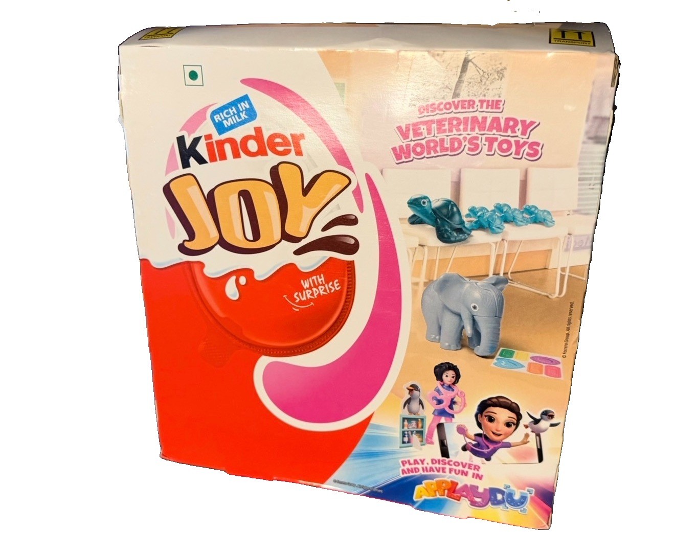 24 SEALED AUSTRALIAN Kinder Joy Eggs Discover the Veterinary World 09/21/26 24 SEALED AUSTRALIAN Kinder Joy Eggs Discover the Veterinary World 09/21/26