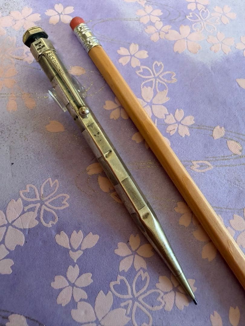 Mechanical pencil sticker, YARD O LED, sterling silver