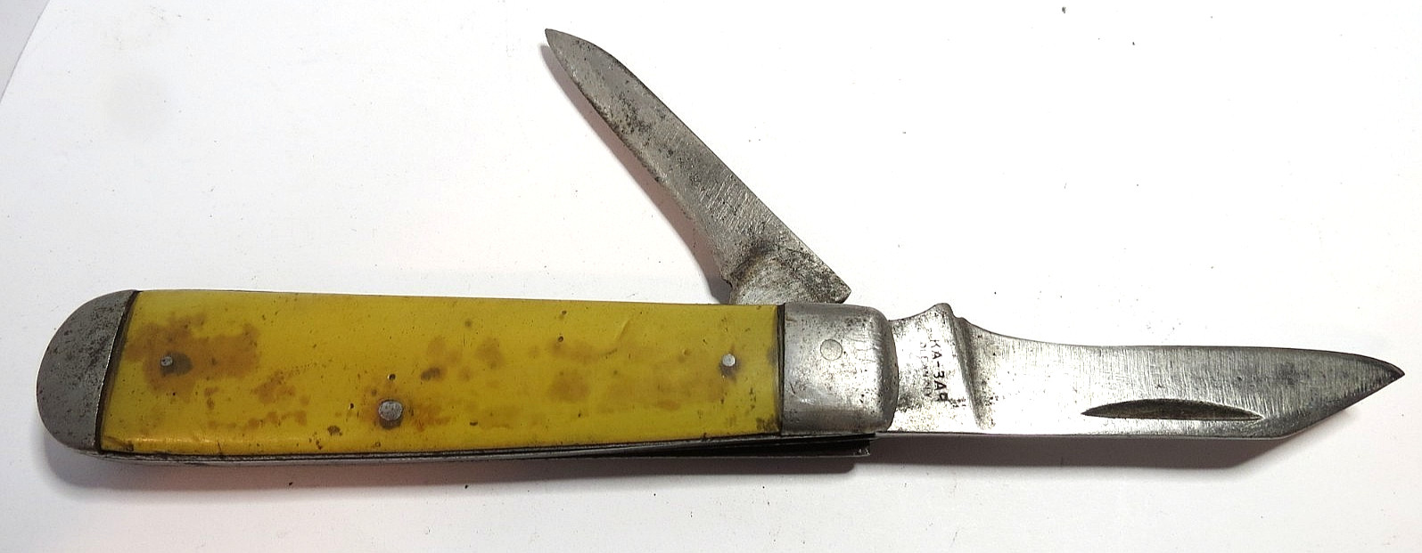 VTG 1923-1940s CA-BAR OLEAN NY 2 BLADES FOLDING POCKET KNIFE VTG 1923-1940s CA-BAR OLEAN NY 2 BLADES FOLDING POCKET KNIFE