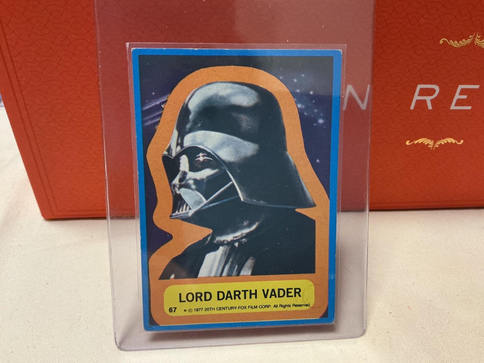 ULTRA RARE 1977 Star Wars Allens & Regina NZ Darth Vader 67 rarer ++ Scanlens