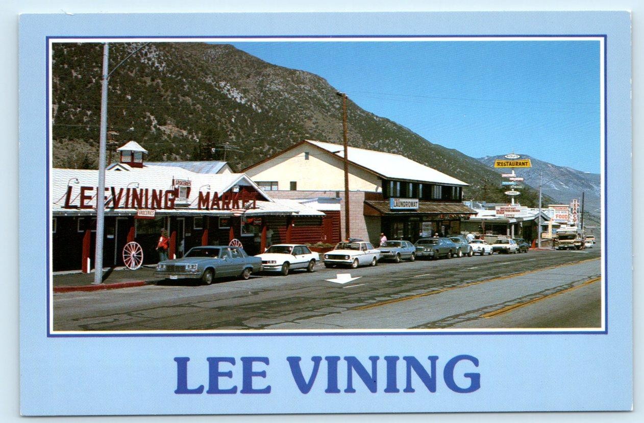 LEE VINING, California CA ~ STREET SCENE Mono County, Market 4 LEE VINING, California CA ~ STREET SCENE Mono County, Market 4