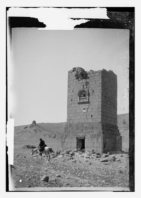 Photo:Palmyra (Tadmor). Finest one of the tower-tombs
