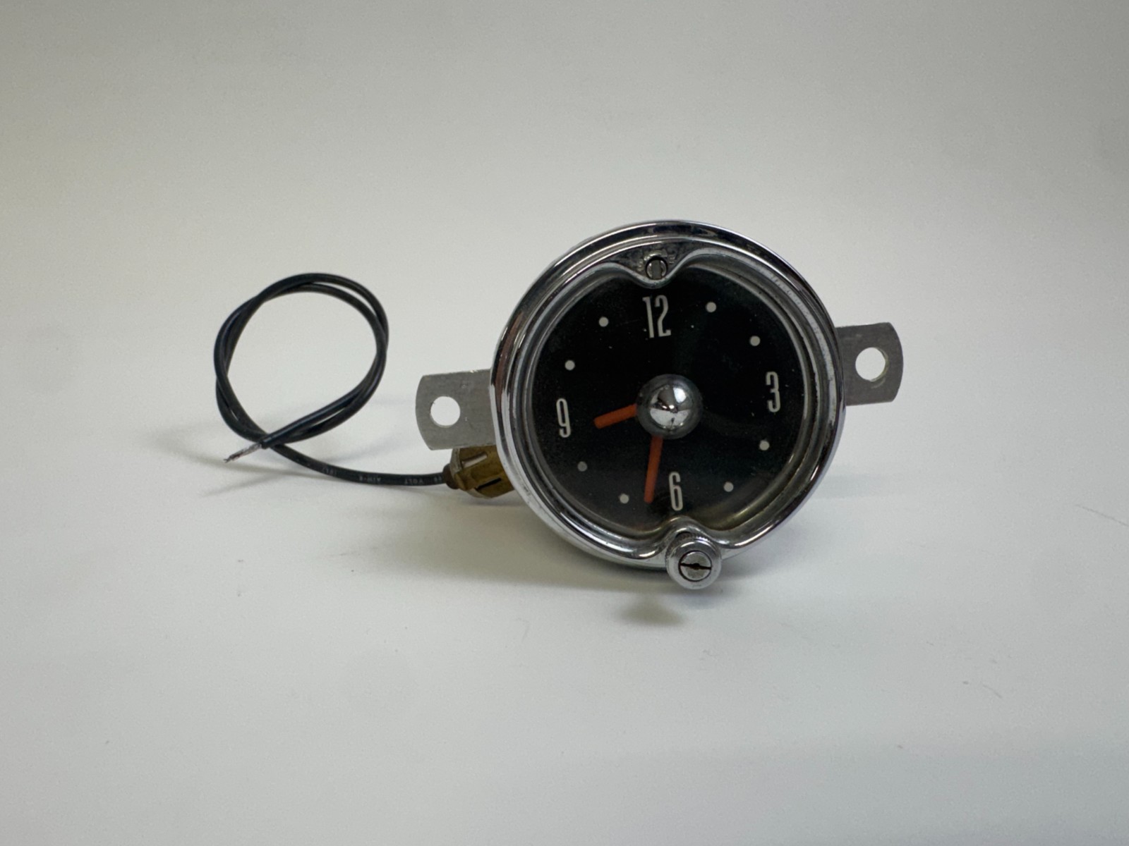 Geo W Borg Corp 1953 Vintage Automobile Dashboard Clock 6 Volt Dash Chicago Geo W Borg Corp 1953 Vintage Automobile Dashboard Clock 6 Volt Dash Chicago
