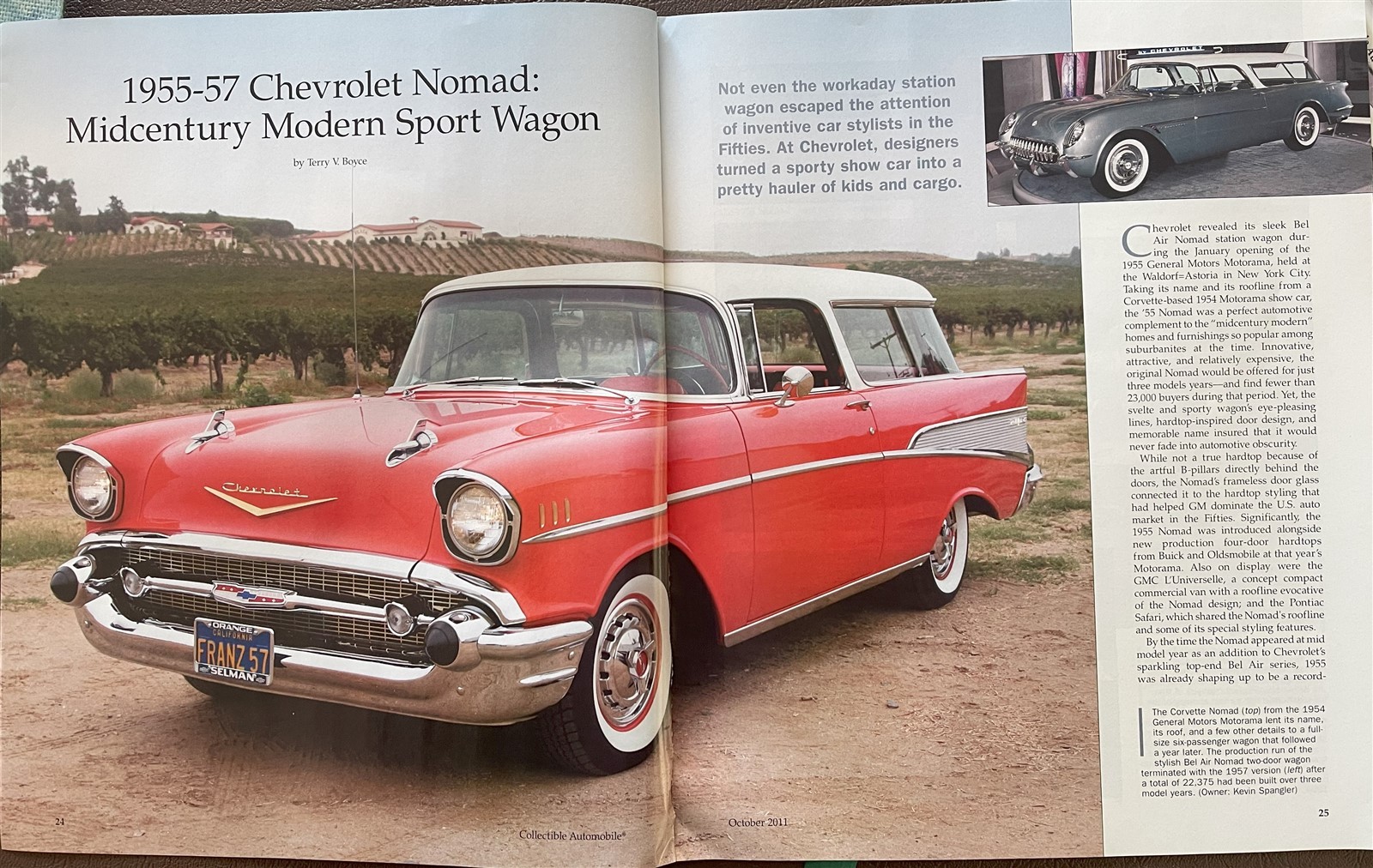 1955 1956 1957 CHEVROLET NOMAD 14 pg REVIEW 1955 1956 1957 CHEVROLET NOMAD 14 pg REVIEW