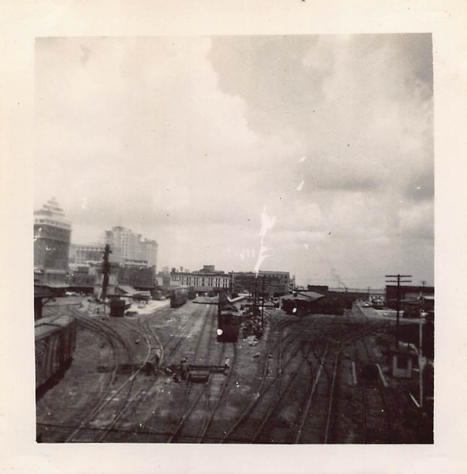1940 Jacksonville Terminal Union Station Rail Yard 1940s Photo Florida Tracks