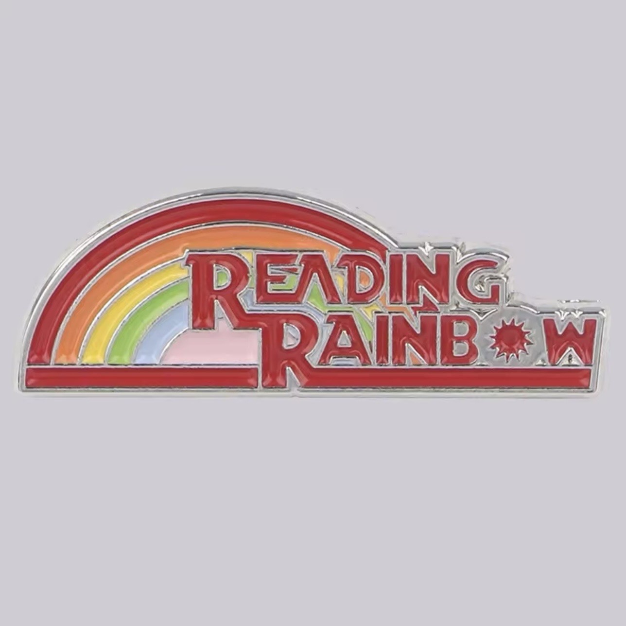 Reading Rainbow Enamel Pin - Take A Look, It’s In A Book Levar 80s 90s Kid Show
