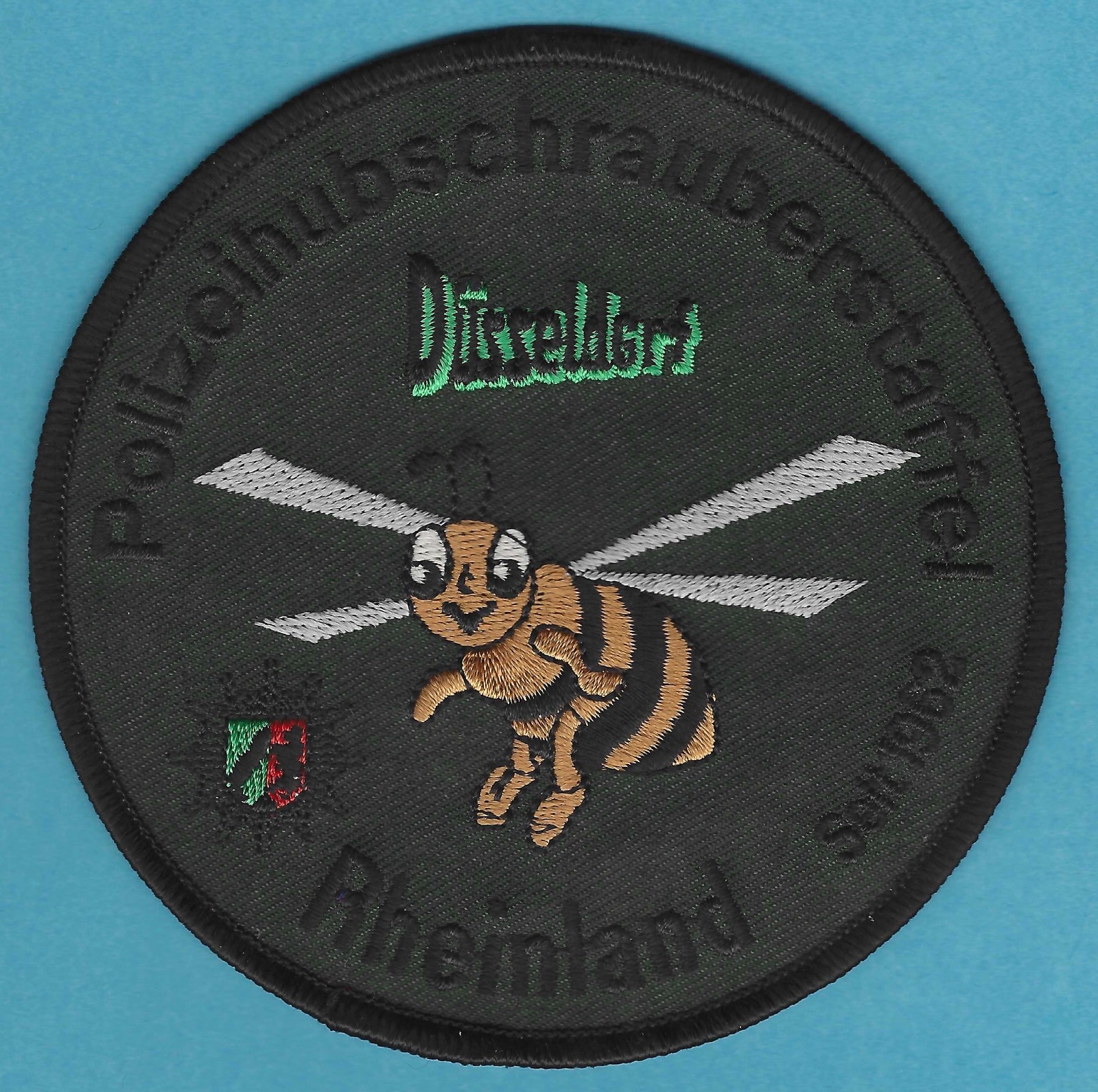 DUSSELDORF GERMANY POLIZEI POLICE HELICOPTER UNIT PATCH