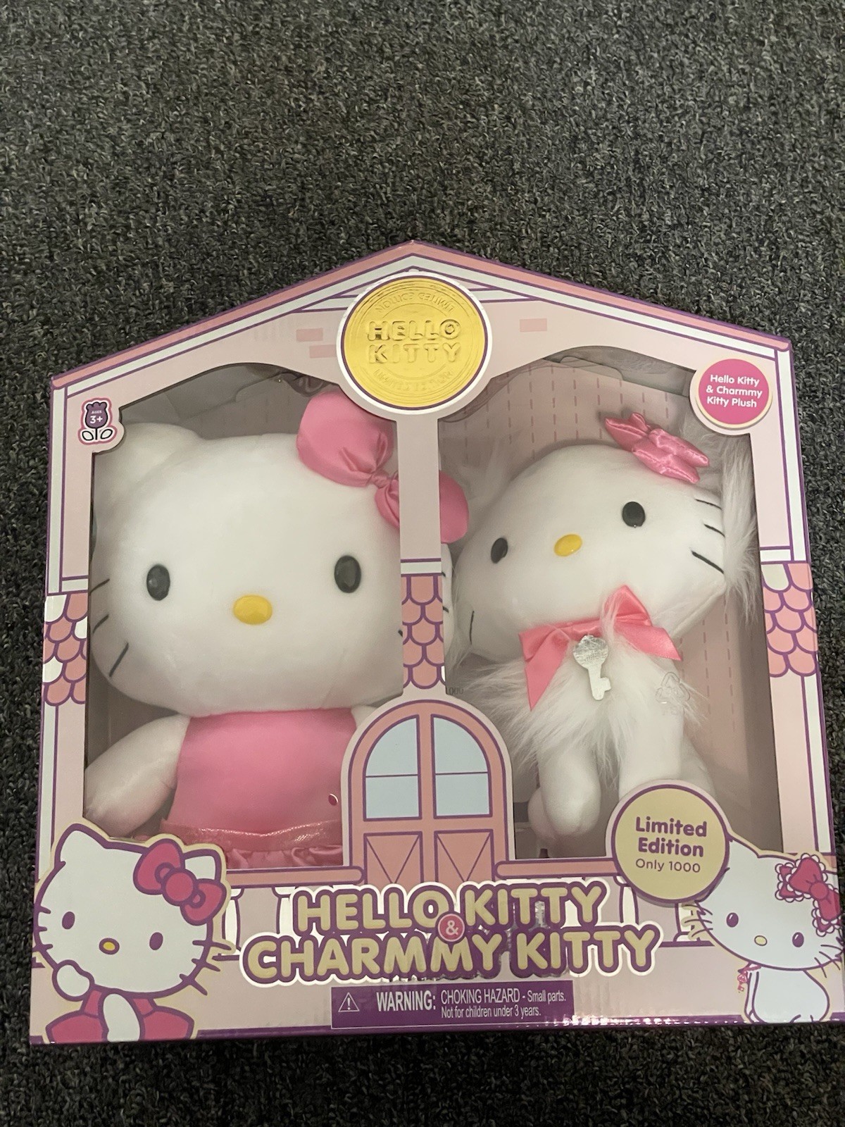 ☆ Hello Kitty & Charmmy Kitty Plush Set ☆ (0717 of 1000) ☆