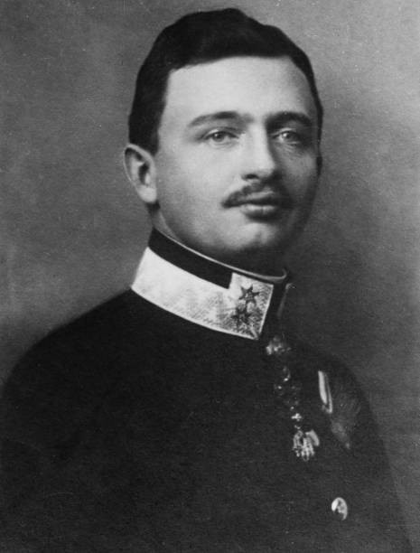 Charles I of Austria last ruler of Austro-Hungarian Empire 1914 Old Photo