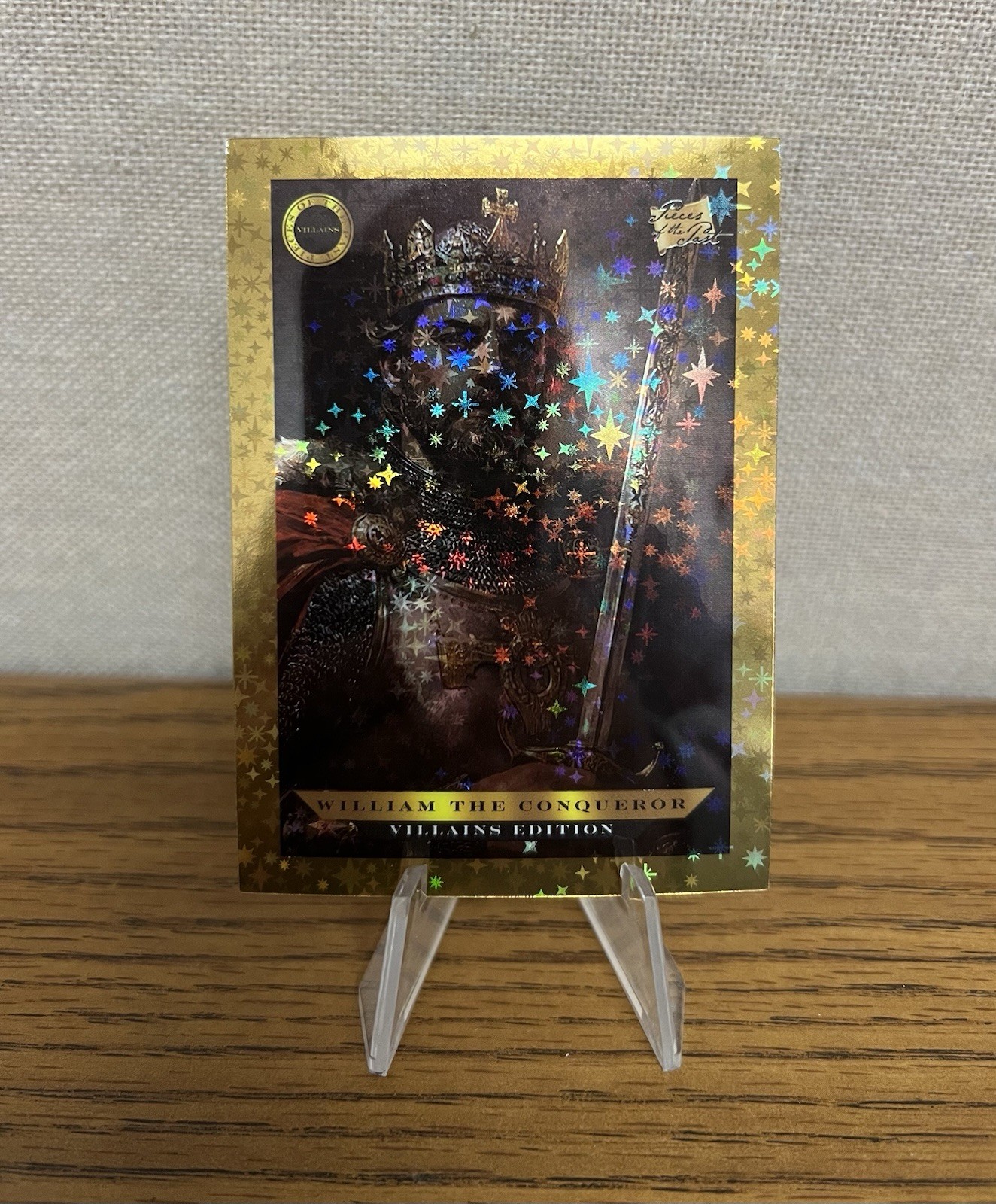 William The Conqueror 2025 Pieces of The Past Villains Edition Gold Stars #1/1 William The Conqueror 2025 Pieces of The Past Villains Edition Gold Stars #1/1