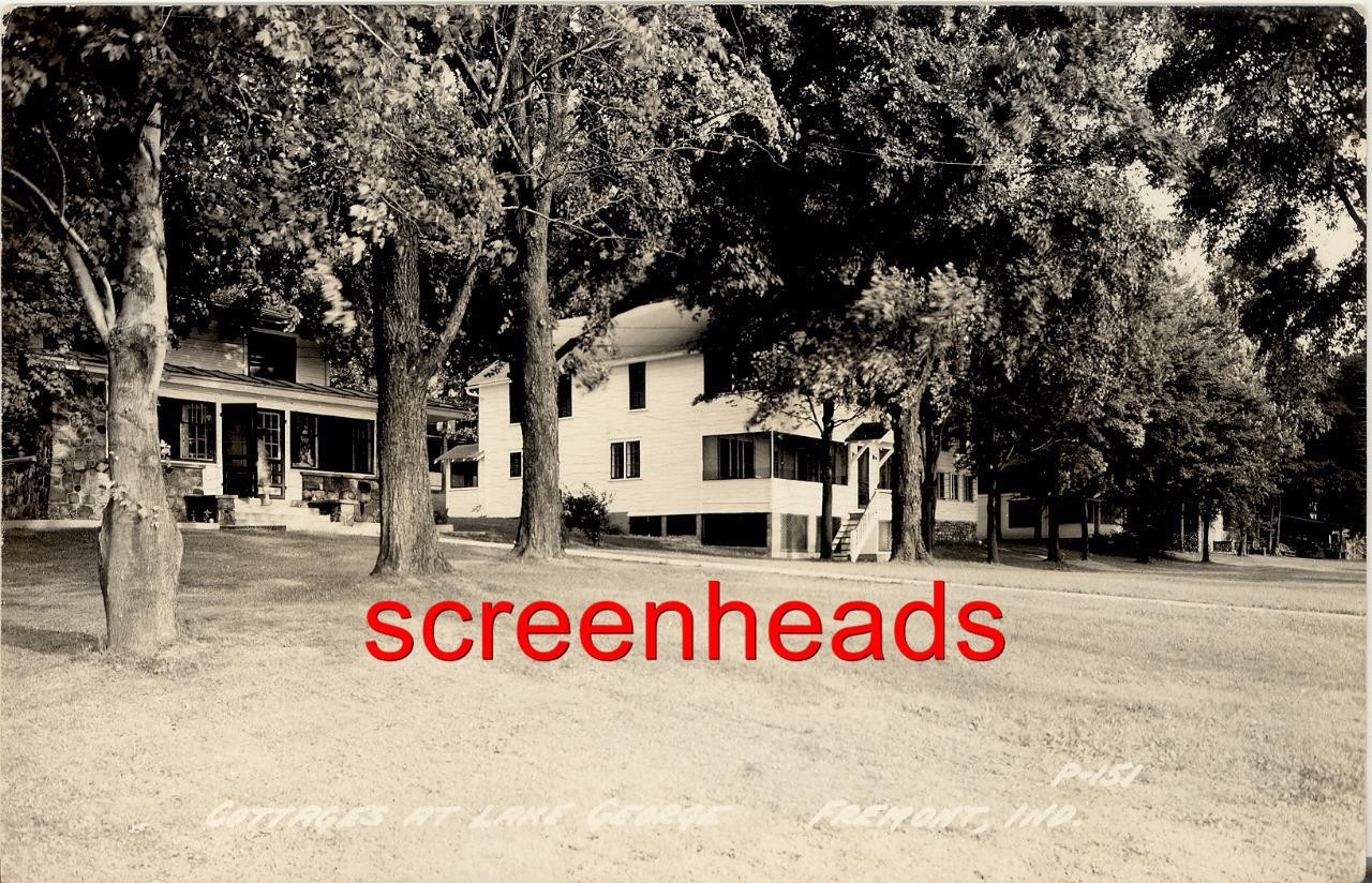C1950 RPPC PHOTO FREMONT INDIANA 