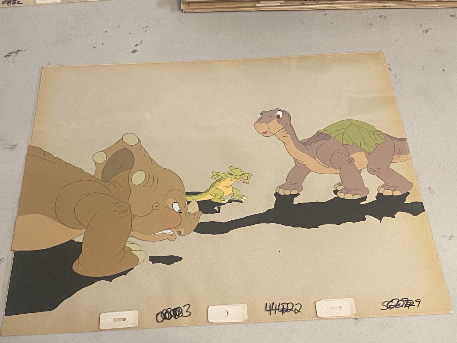Land Before Time Original Movie Cel 1988 Land Before Time Original Movie Cel 1988