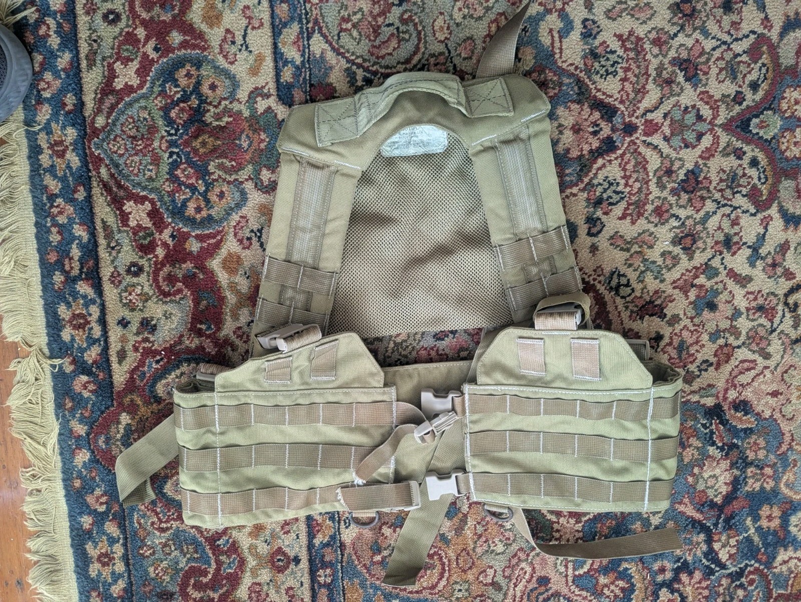 London Bridge Trading 9019A  H Harness Split Front Web Gear LBT Old Gen L/XL Tan