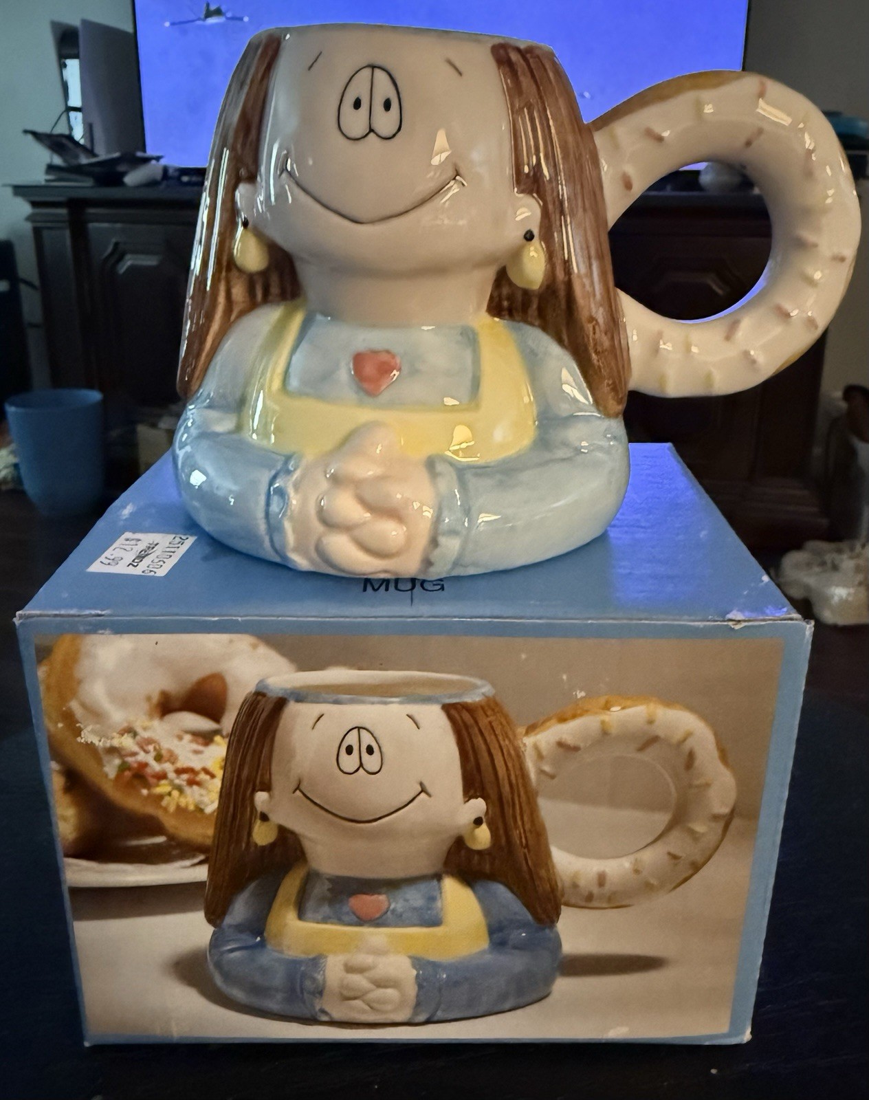 Vintage CATHY Guisewite Mug KITCHEN COLLECTION with Box  1995 New Old Stock