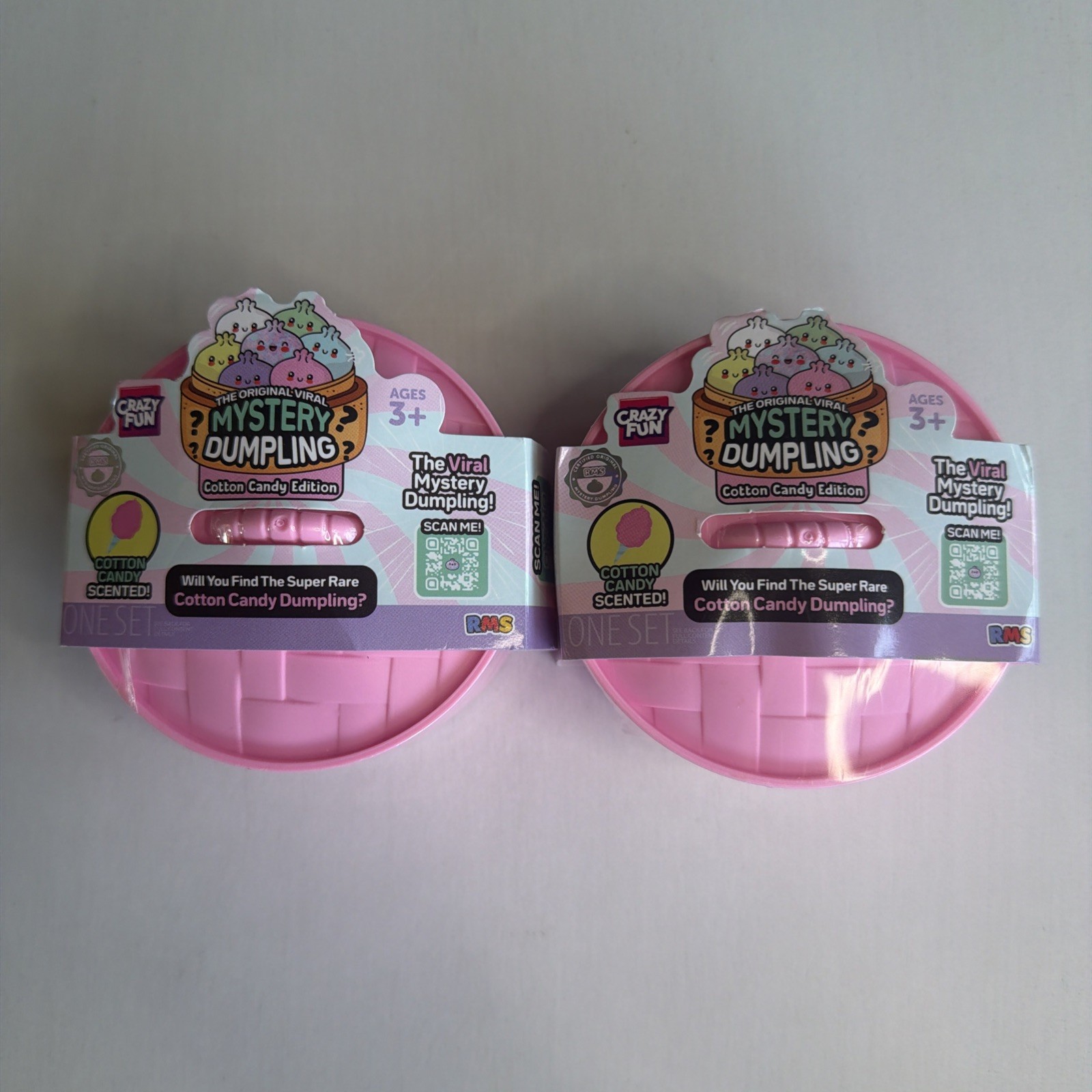 RMS Mystery Dumpling Cotton Candy Edition CONFIRMED RARE + 1 UNKNOWN SEALED