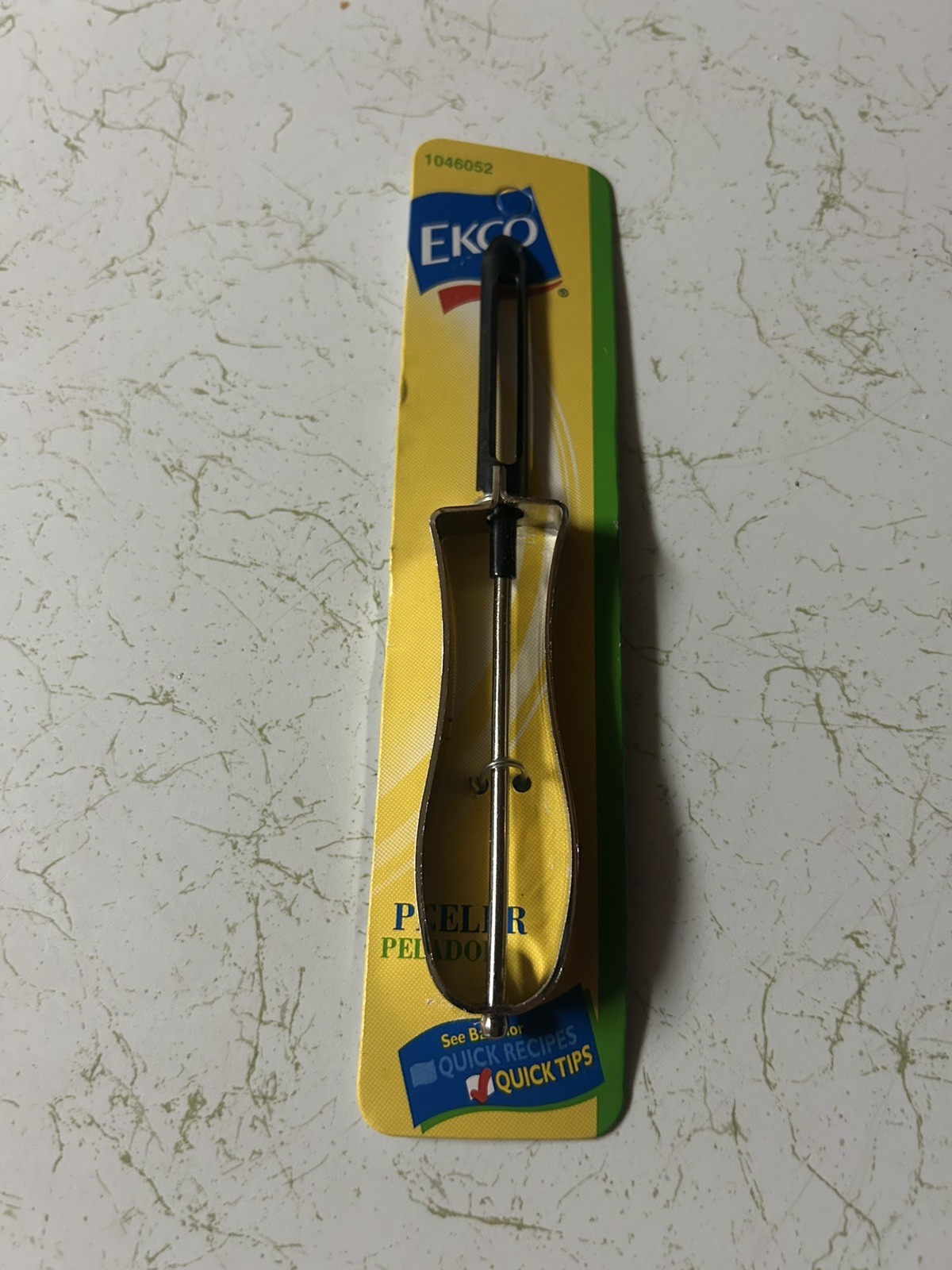 New Vintage 2001 EKCO Potato Vegetable Peeler Stainless Steel Blade