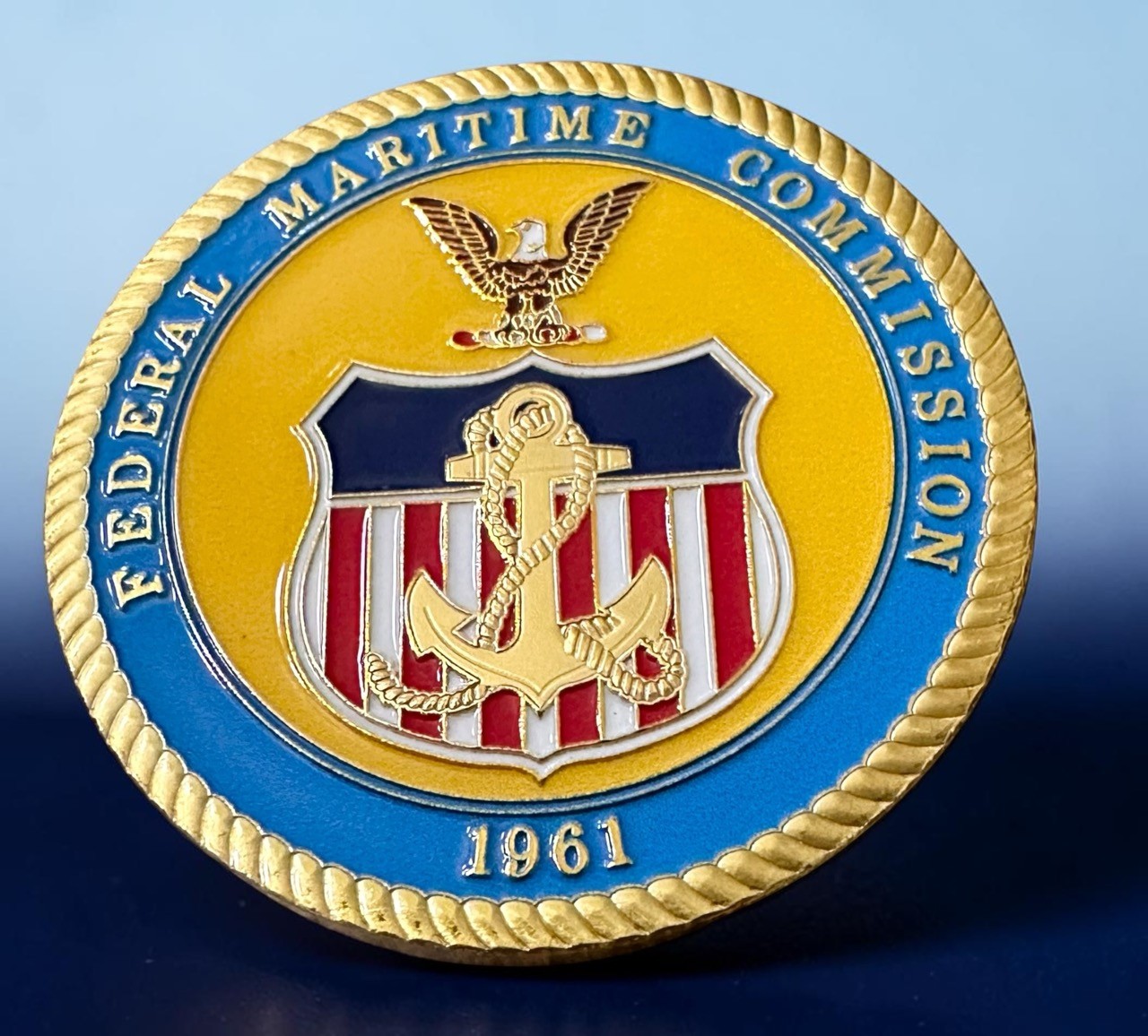 FMC Challenge Coin United States Federal Maritime Commission ·GREAT GIFT· ·NEW· FMC Challenge Coin United States Federal Maritime Commission ·GREAT GIFT· ·NEW·
