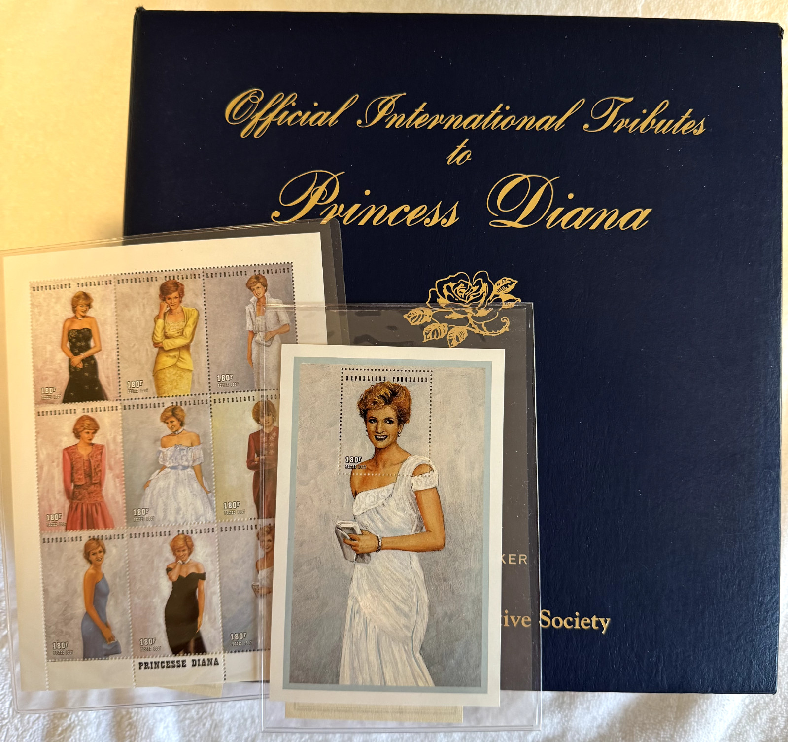Official International Tributes to Princess Diana 107 First Day Cover Stamps. Official International Tributes to Princess Diana 107 First Day Cover Stamps.