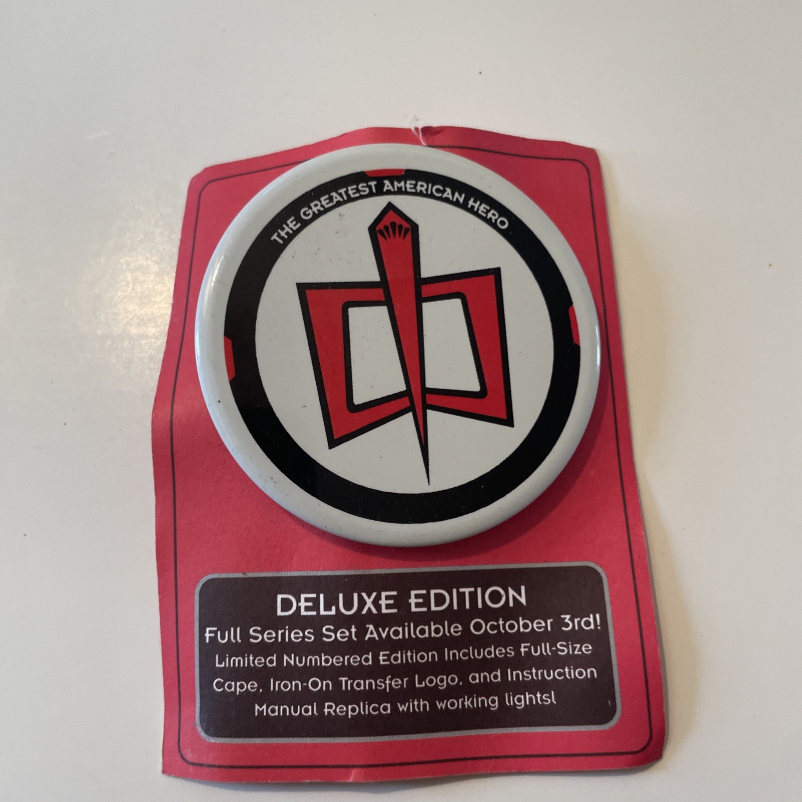 The Greatest American Hero/ Deluxe Edition Button