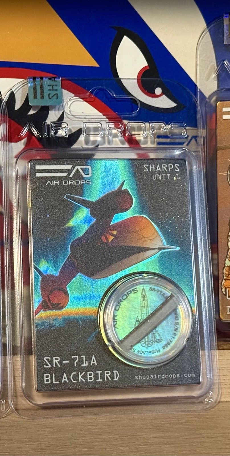 Lockheed SR-71 Genuine Piece Jet Eyes SHARP / SHARPS
