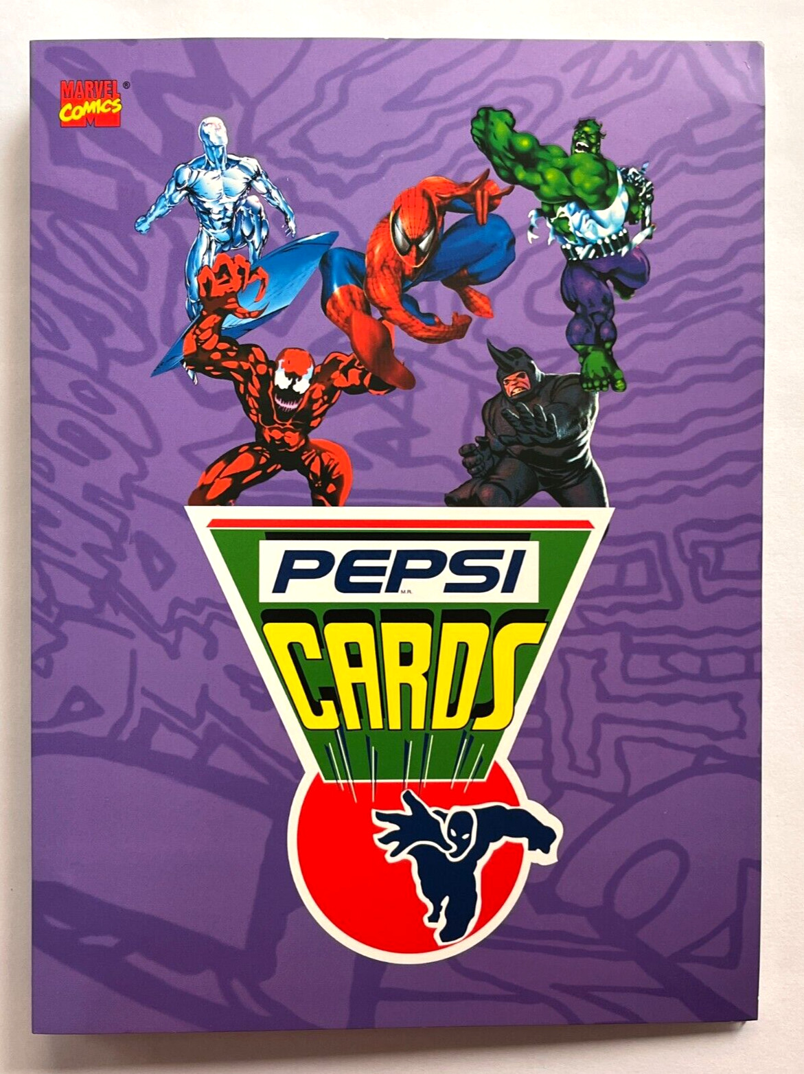 1995 PEPSICARDS MARVEL Cards - Full Set 113/113 Reprint Spiderman Wolverine Thor