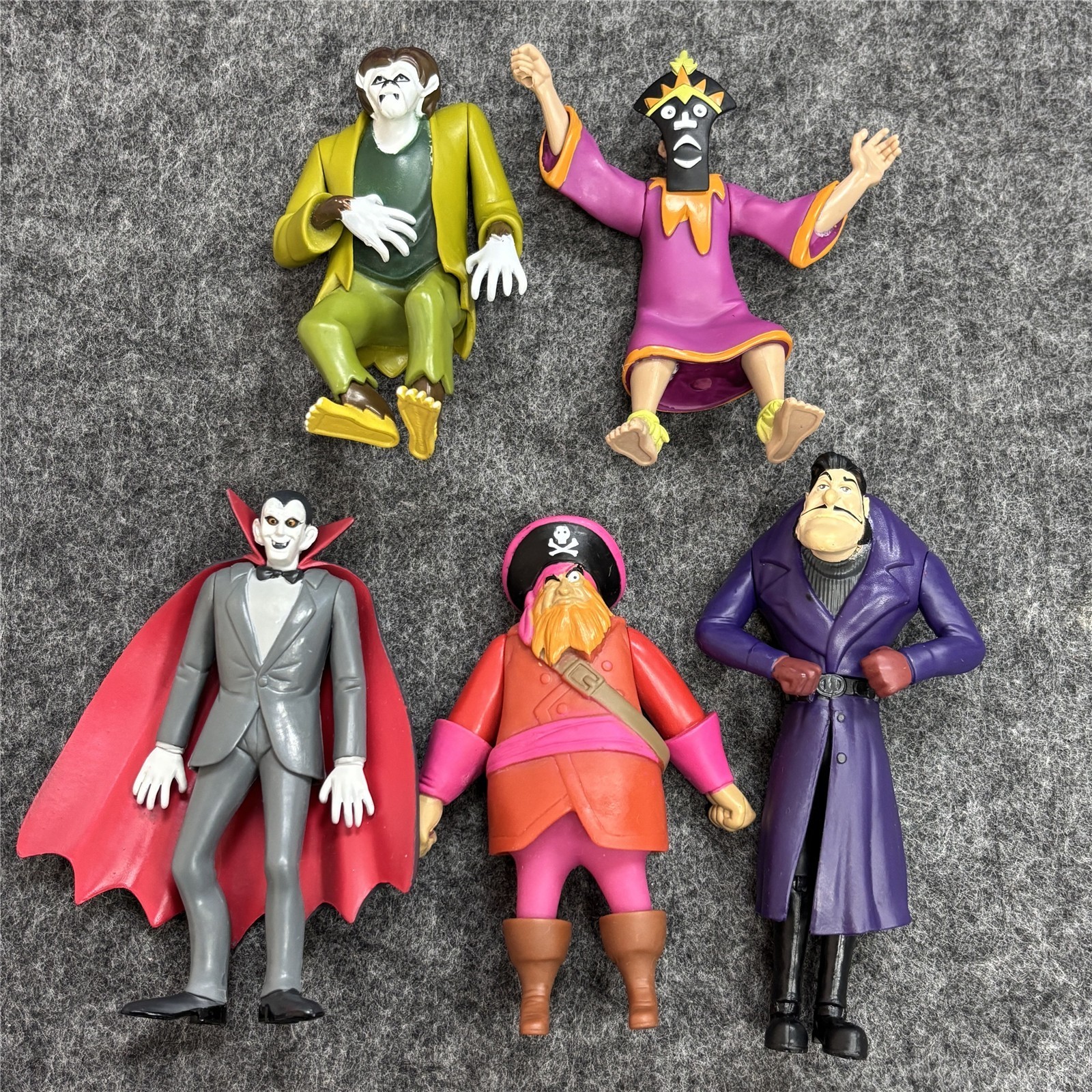 5Pcs Scooby-Doo 50th Anniversary Exclusive 5\