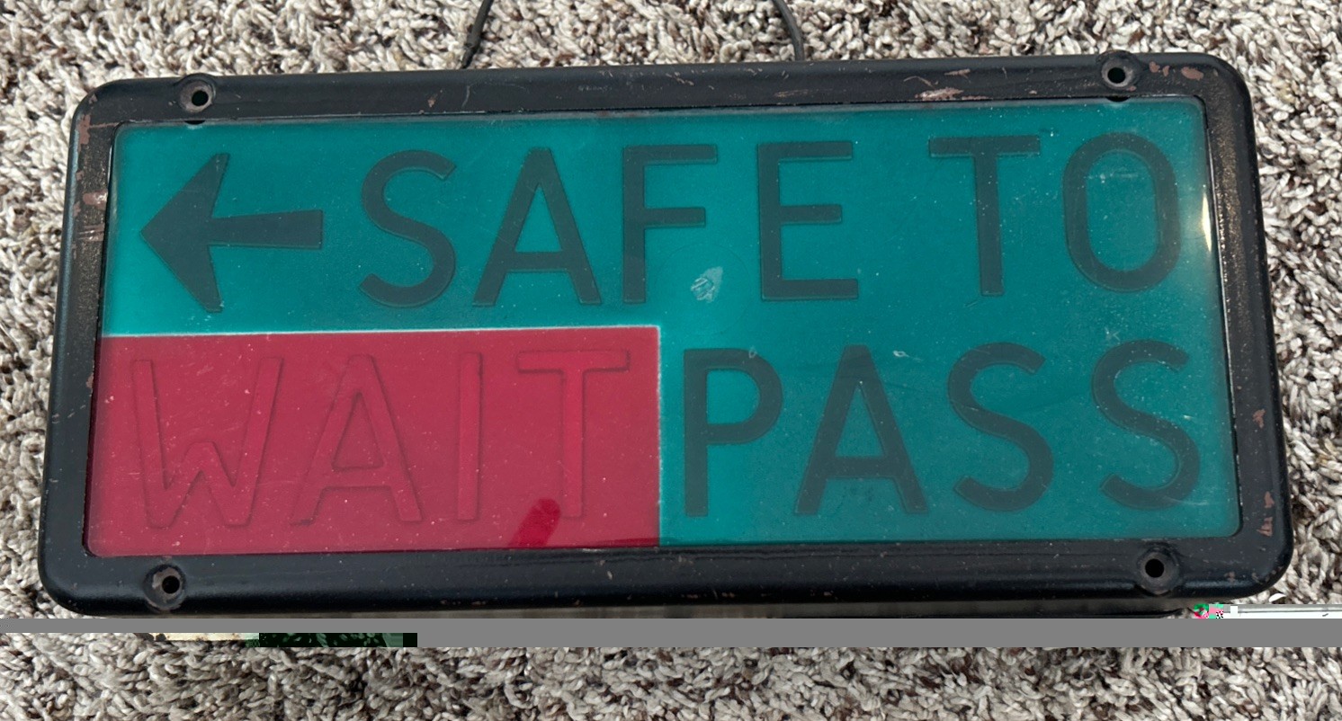 Vintage 1930-1940 Safety Signal Co Passing Truck Light-Untested-Man Cave