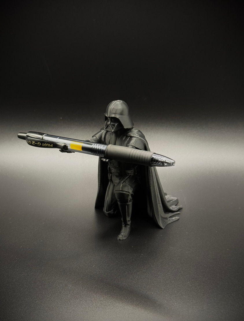 3D Printed Darth Vader Pen & Ring Holder – Desk Organizer, Made in USA 3D Printed Darth Vader Pen & Ring Holder – Desk Organizer, Made in USA