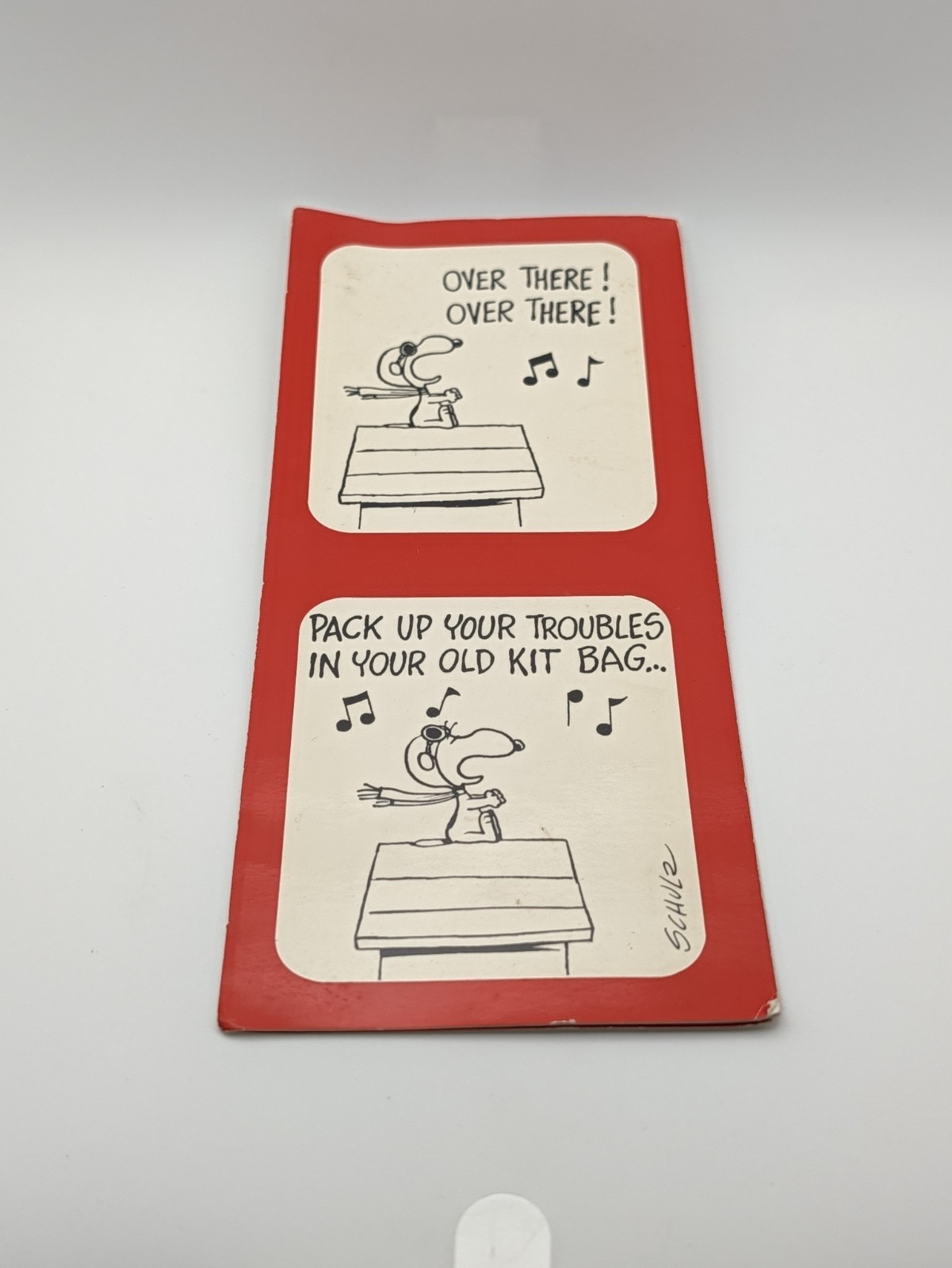Vtg. 1960\'s Peanuts Greeting Card Ambassador Cards Contemporary Collection Used Vtg. 1960\'s Peanuts Greeting Card Ambassador Cards Contemporary Collection Used