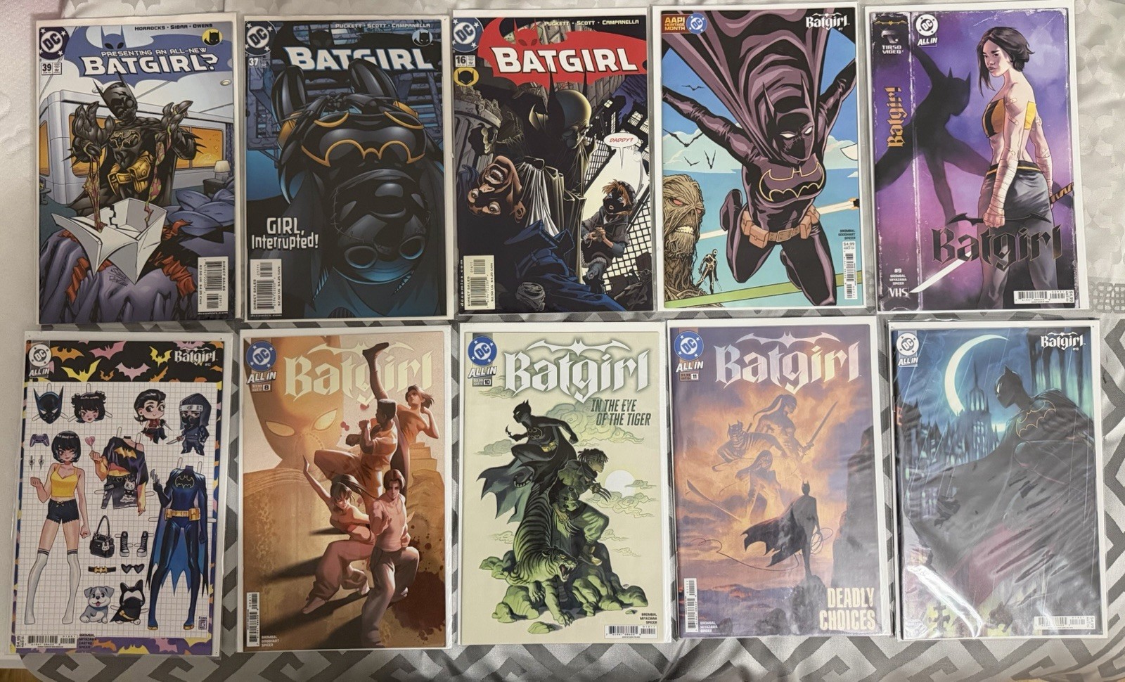 10 Batgirl Lot DC Comics All In Various Printings | Incl. 3 1st Print Runs 1 DAY