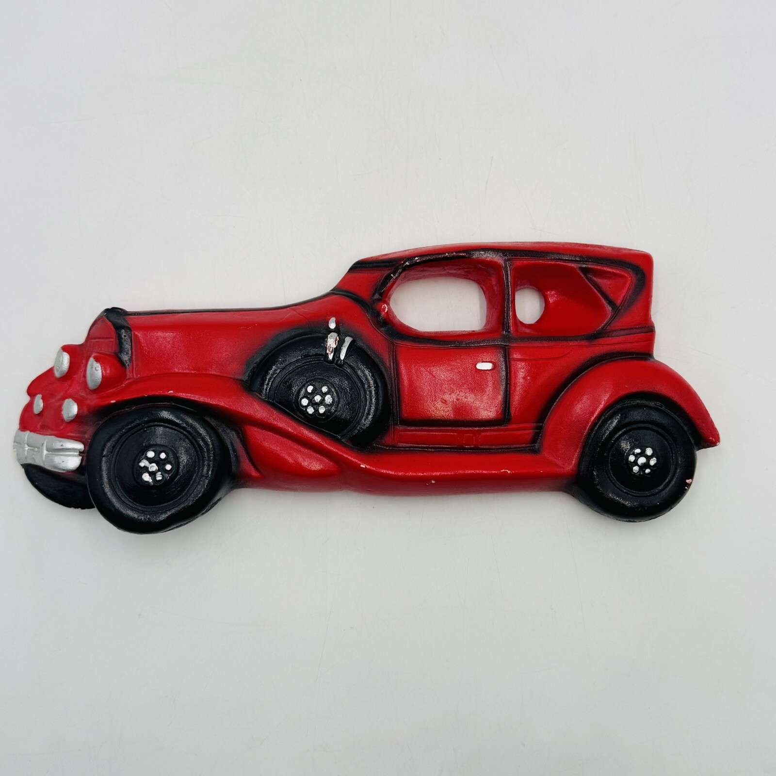 1930\'s Coupe Wall Hanging Red  Ceramic Car 11\