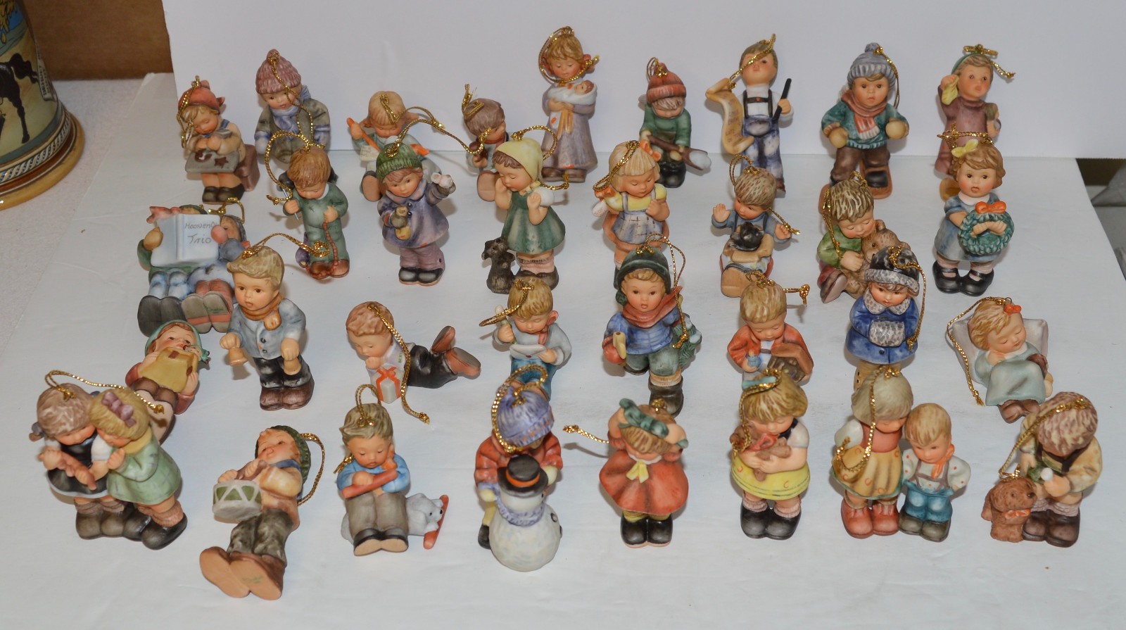 A Berta Hummel Christmas (33 Pcs) Ornaments W/ Cetificates of Authenticity -Nice A Berta Hummel Christmas (33 Pcs) Ornaments W/ Cetificates of Authenticity -Nice