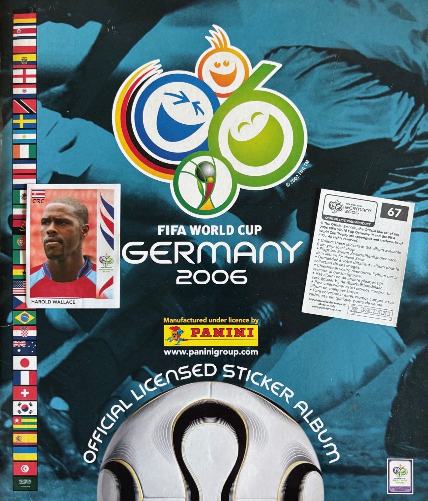 Panini Fifa World Cup Germany 2006 Unpasted Pick 10 Stickers