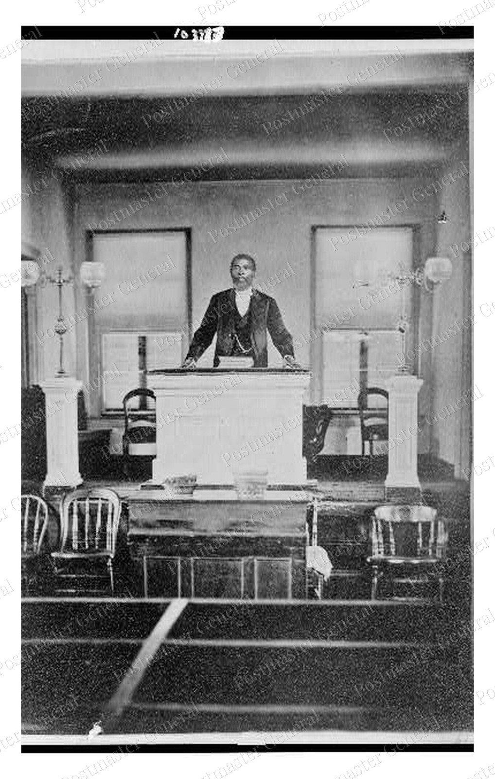 Richmond Virginia Pulpit Portrait Standard Postcard COPY RPPC