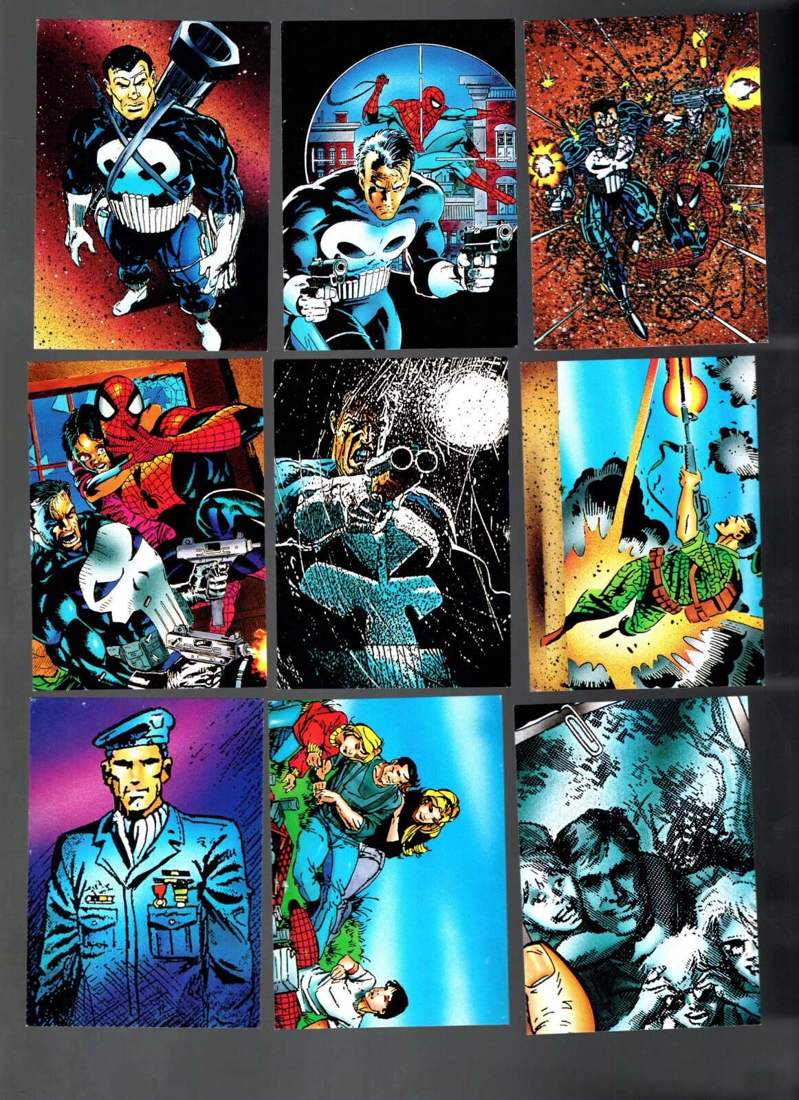 1992 COMIC IMAGES THE PUNISHER (WAR JOURNAL ENTRY) 90-CARD BASE SET NM/MINT 1992 COMIC IMAGES THE PUNISHER (WAR JOURNAL ENTRY) 90-CARD BASE SET NM/MINT