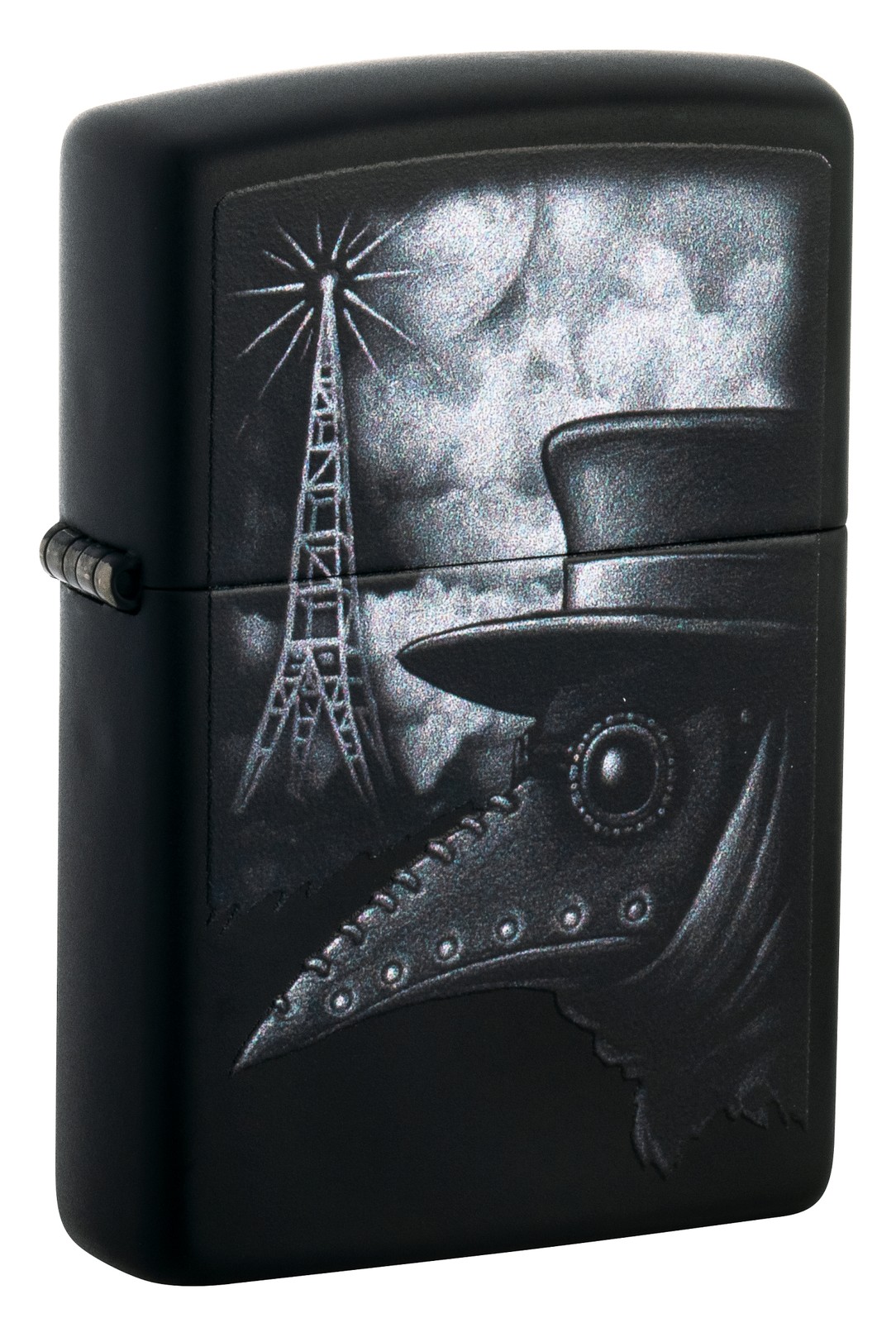 Zippo Plague of Disinformation Black Matte Windproof Pocket Lighter, 218-088353 Zippo Plague of Disinformation Black Matte Windproof Pocket Lighter, 218-088353