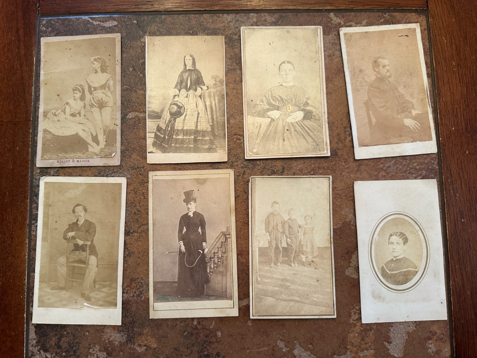 Lot of 8 Victorian Era CVD Photographs- Lot 6
