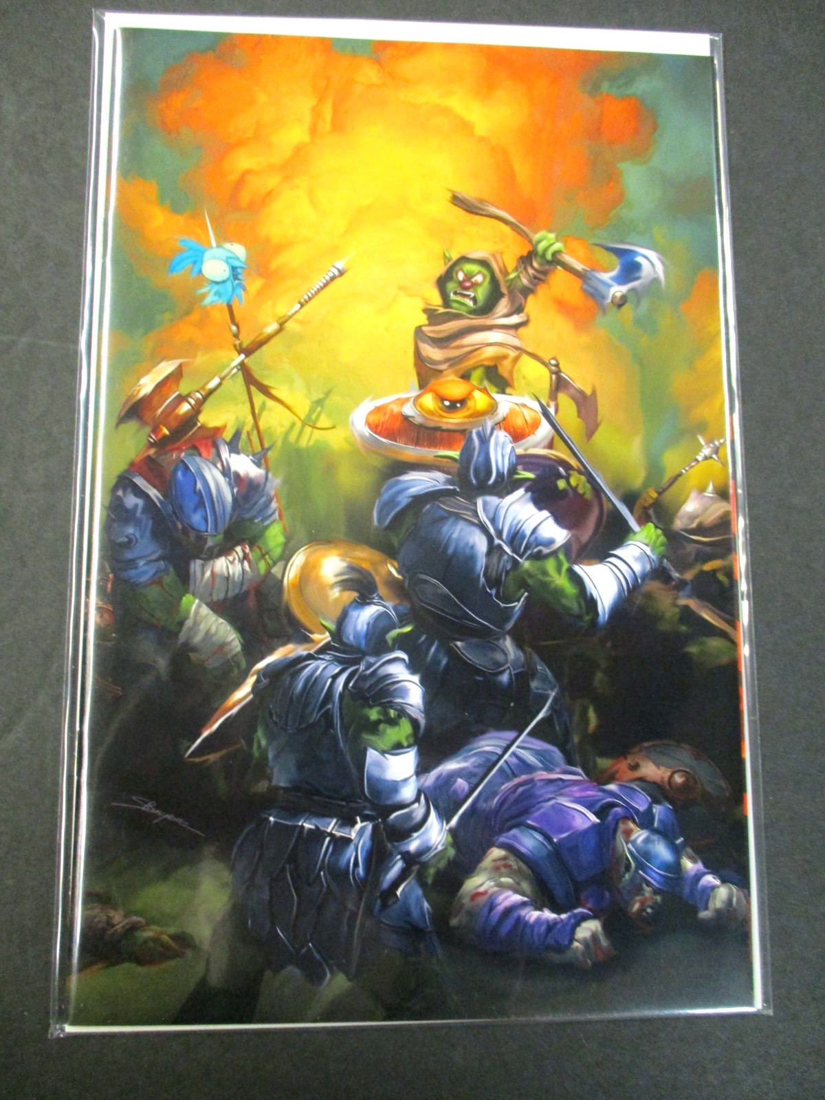 D\'ORC #5 COVER ART SHELDON BUEKERT CE COA #219/227 MADE RARE LTD SOLD OUT AT78