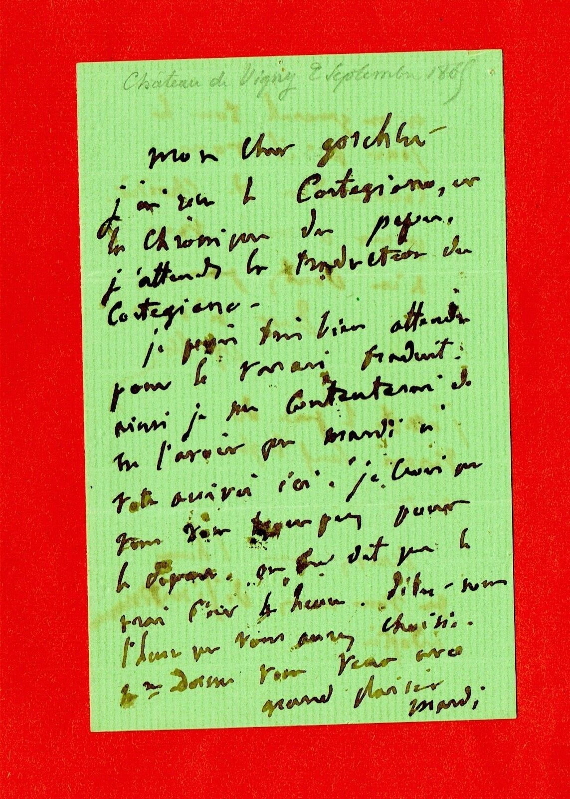 LL31-L.A.S-ADOLPHE THIERS-PRESIDENT-FRENCH REPUBLIC-HISTORIAN-(1797-1877) LL31-L.A.S-ADOLPHE THIERS-PRESIDENT-FRENCH REPUBLIC-HISTORIAN-(1797-1877)