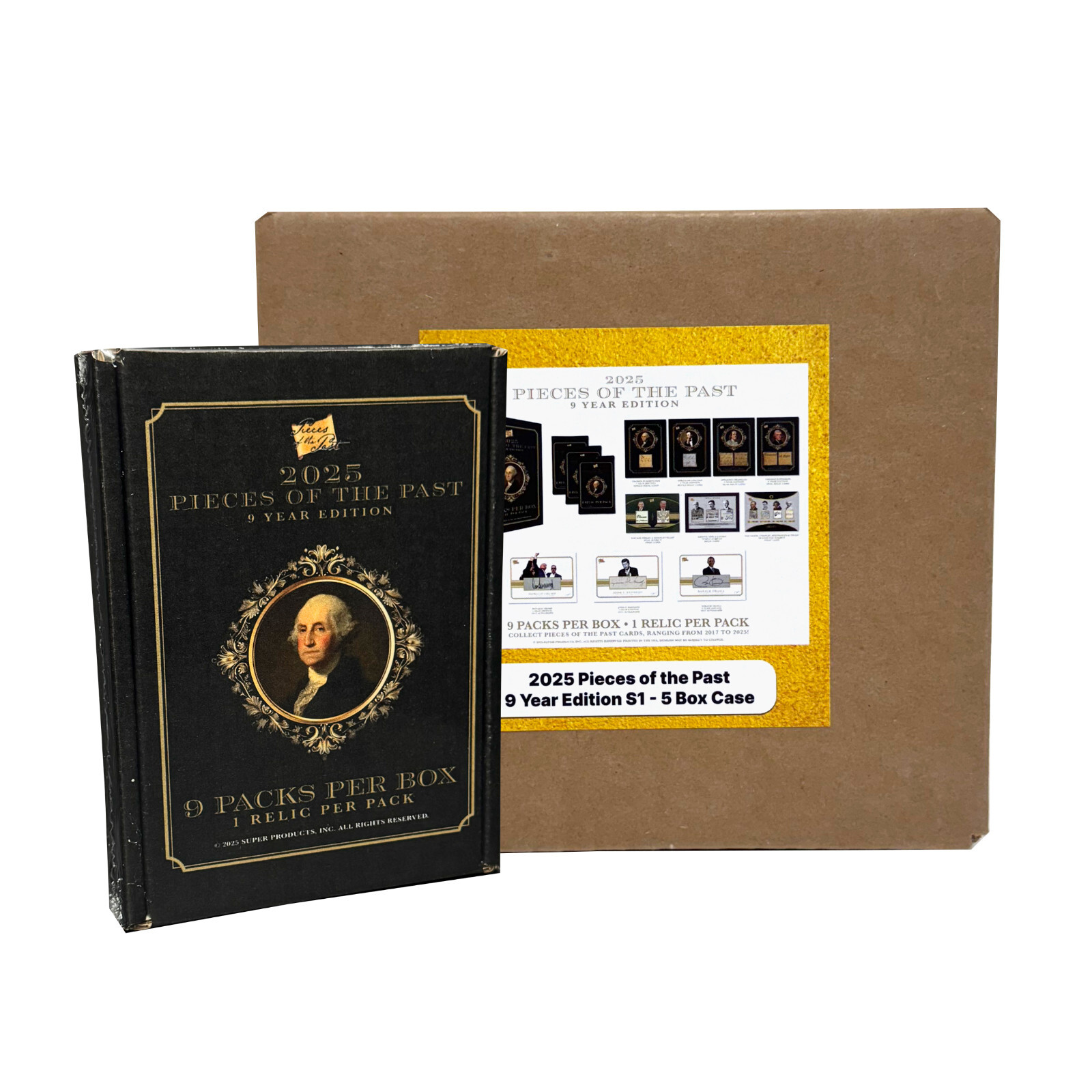 2025 Pieces of the Past 9 Year Collection Edition 5-Box Case 2025 Pieces of the Past 9 Year Collection Edition 5-Box Case
