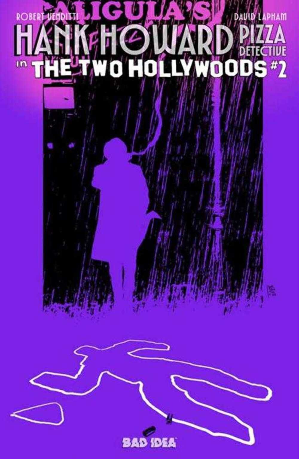 Hank Howard Pizza Detective The Two Hollywoods #2 (Of 2) Cover A Andrea Sorrenti