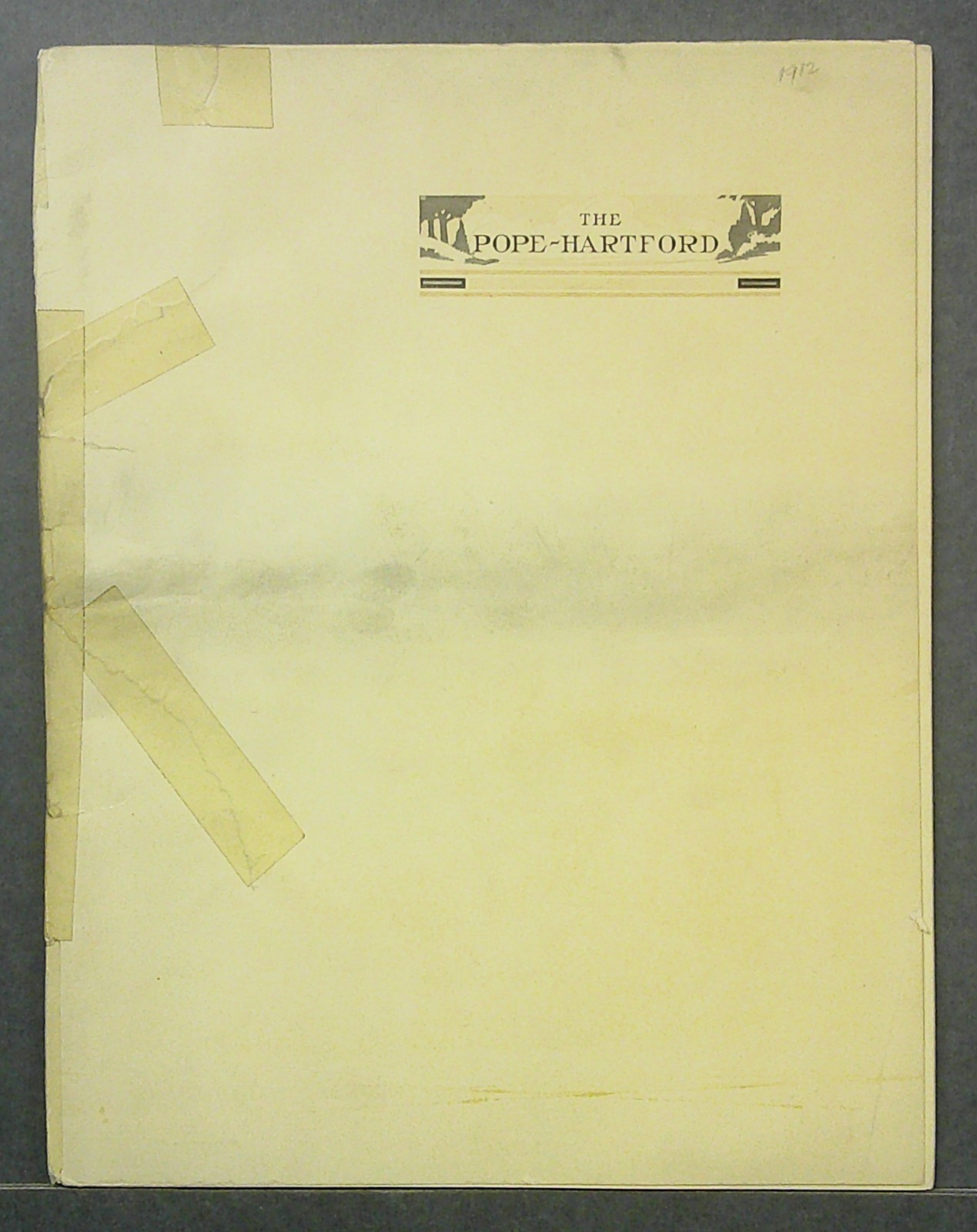 1912 Pope Hartford Sales Catalog 1912 Pope Hartford Sales Catalog